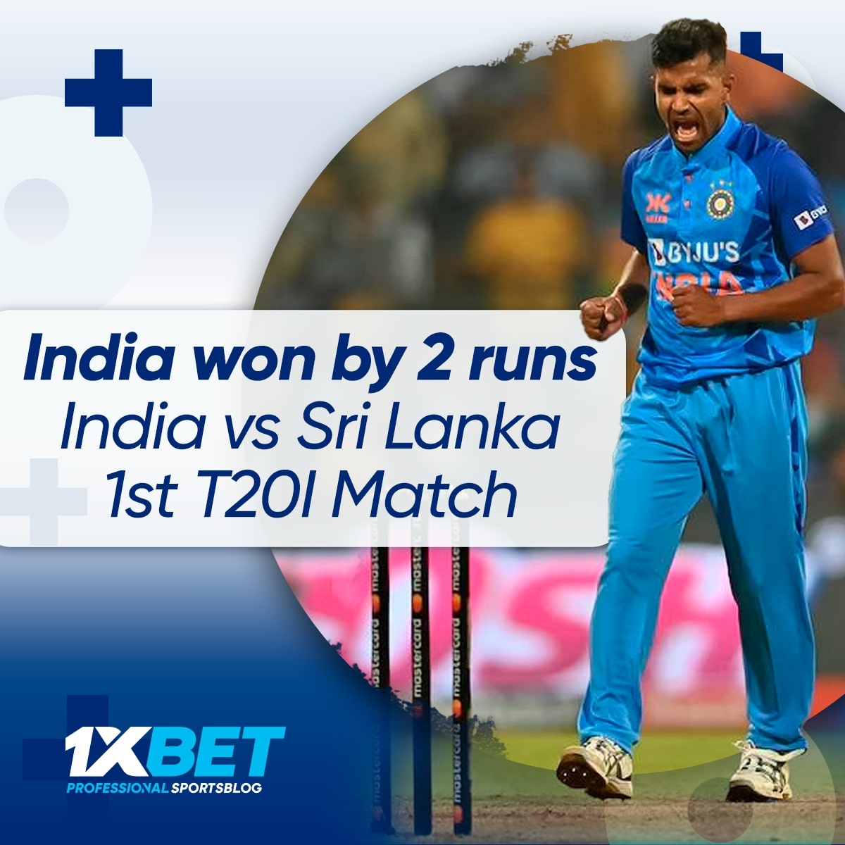 India won by 2 runs, India vs Sri Lanka, 1st T20I Match