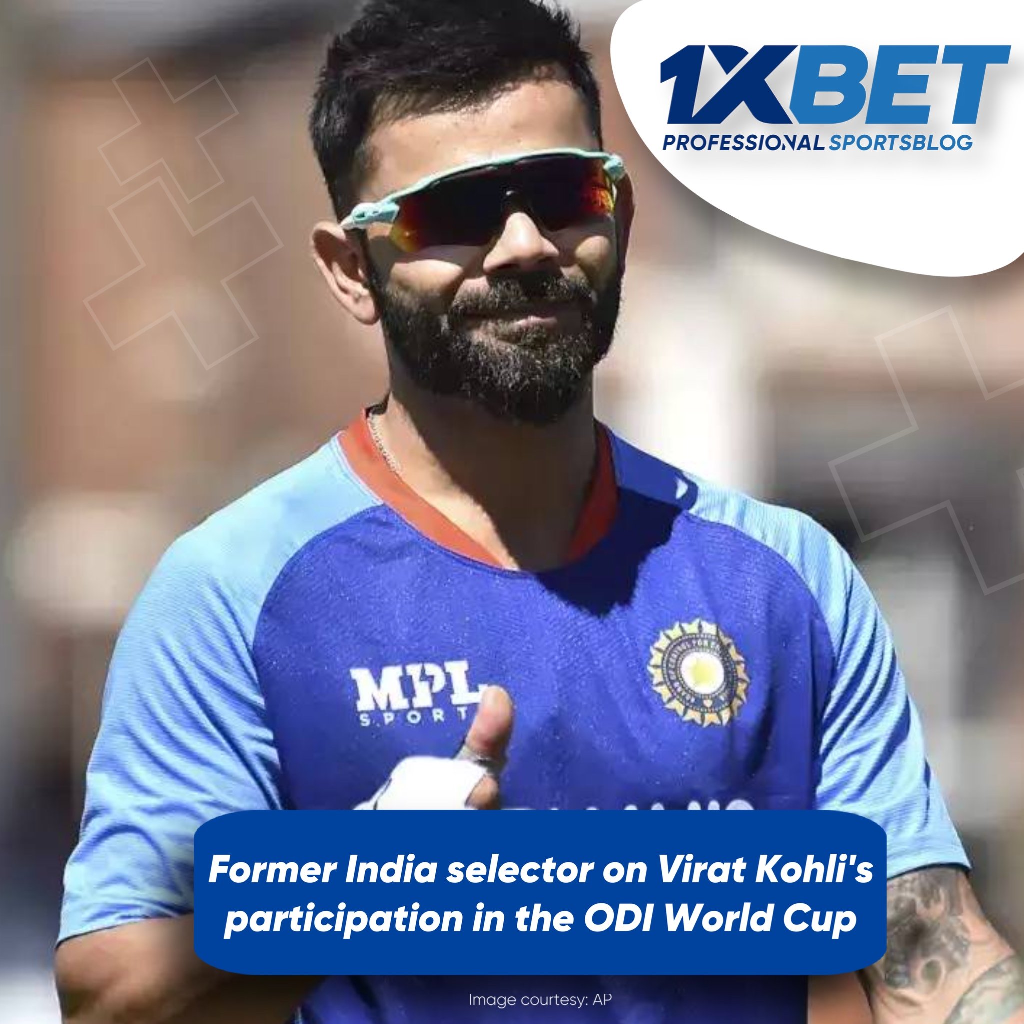 Former India selector on Virat Kohli's participation in the ODI World Cup