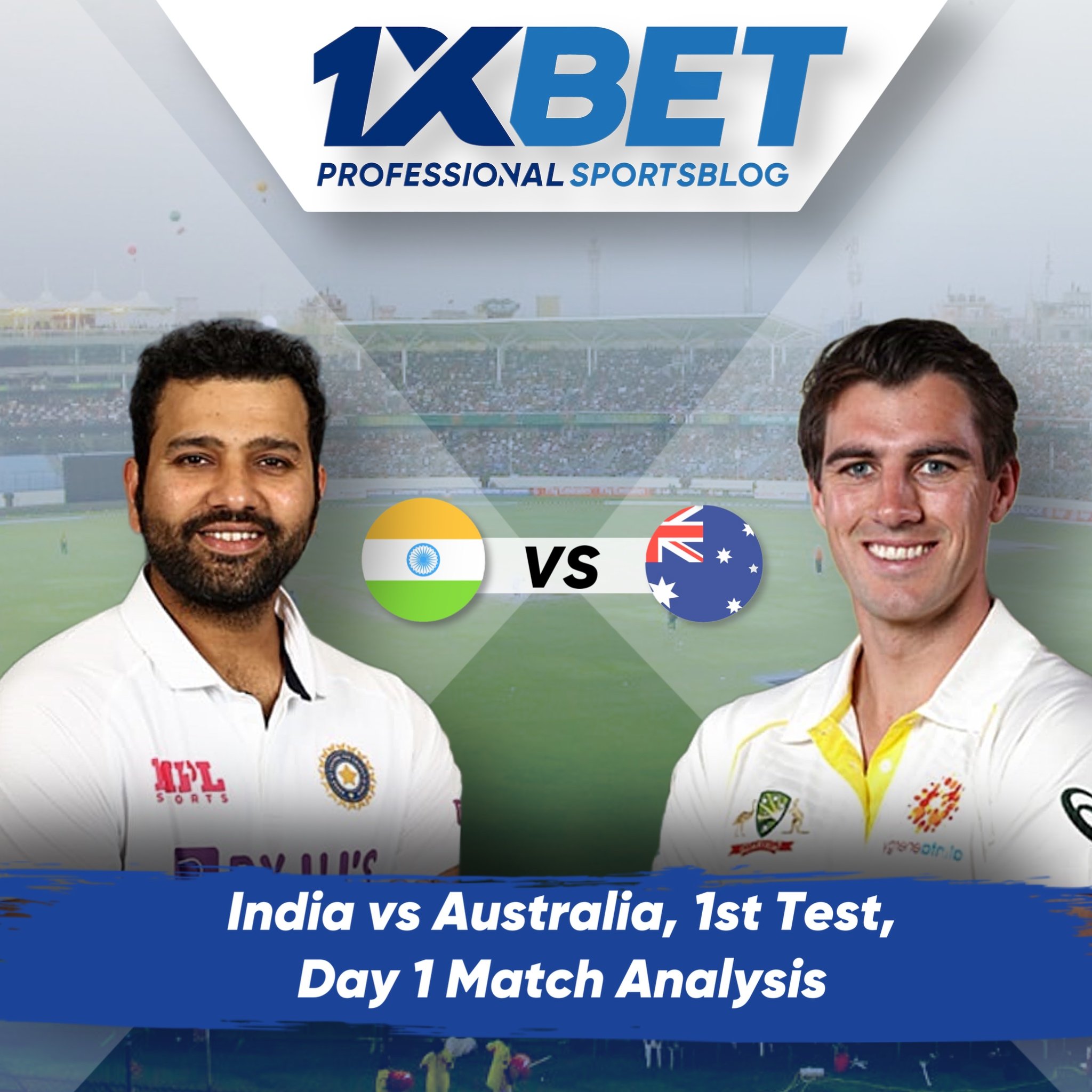 India vs Australia, 1st Test, Day 1 Match Analysis