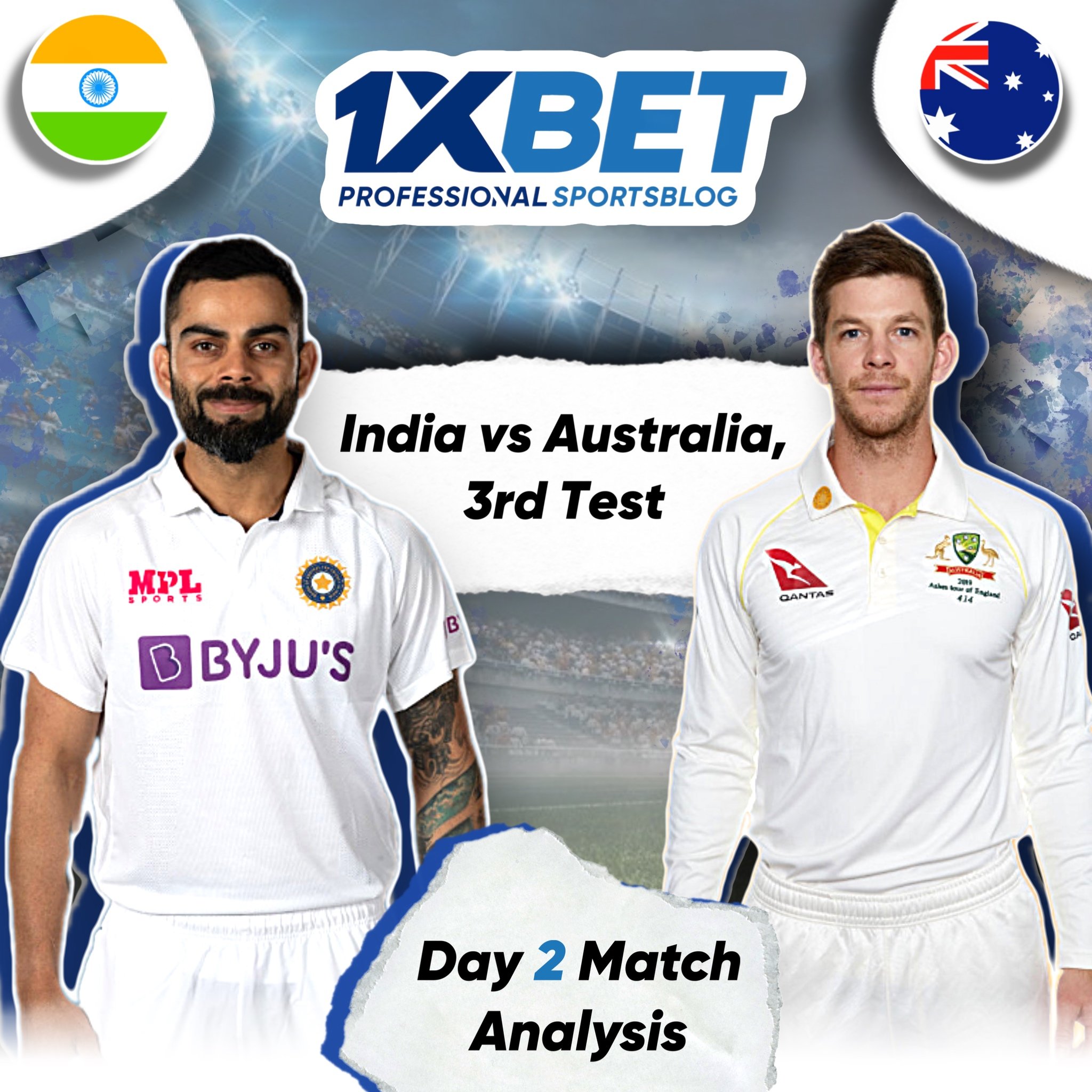 India vs Australia, 3rd Test, Day 2 Match Analysis