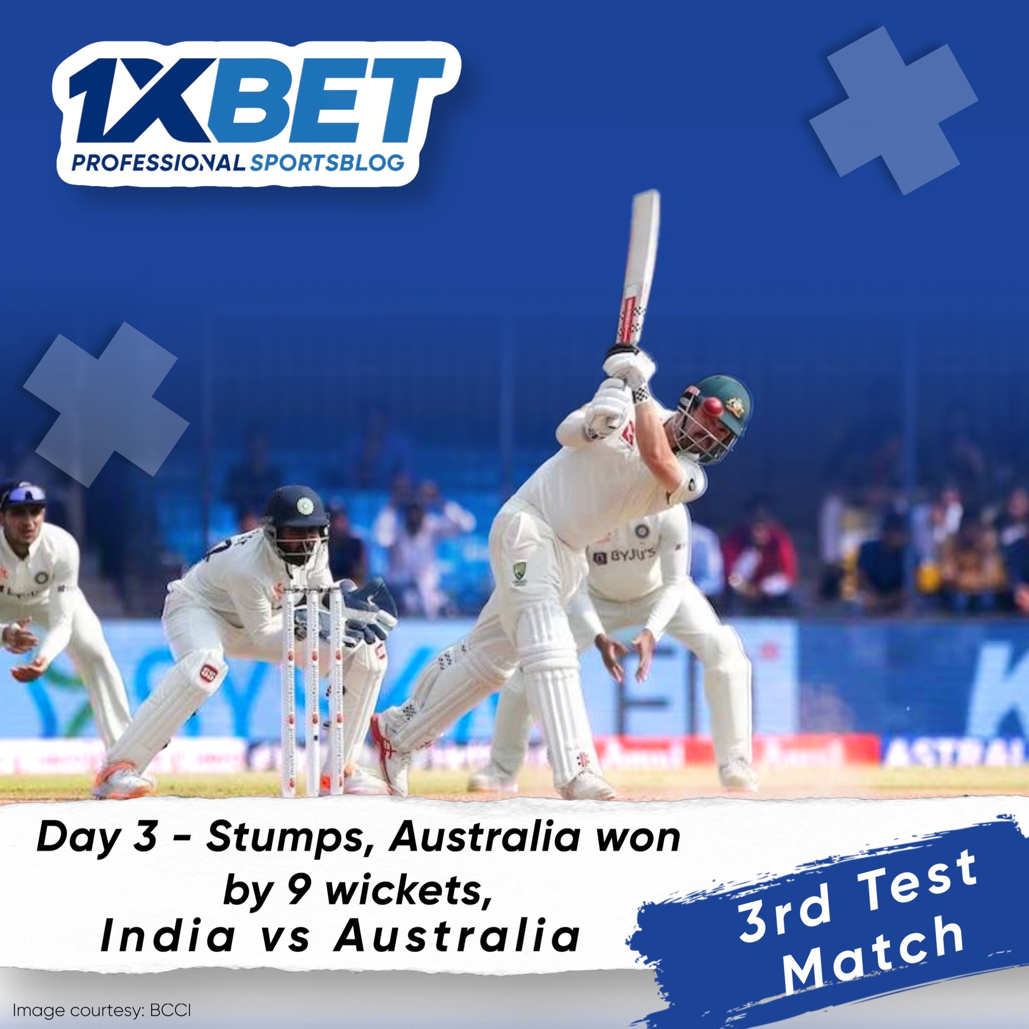 Day 3 - Stumps, Australia won by 9 wickets