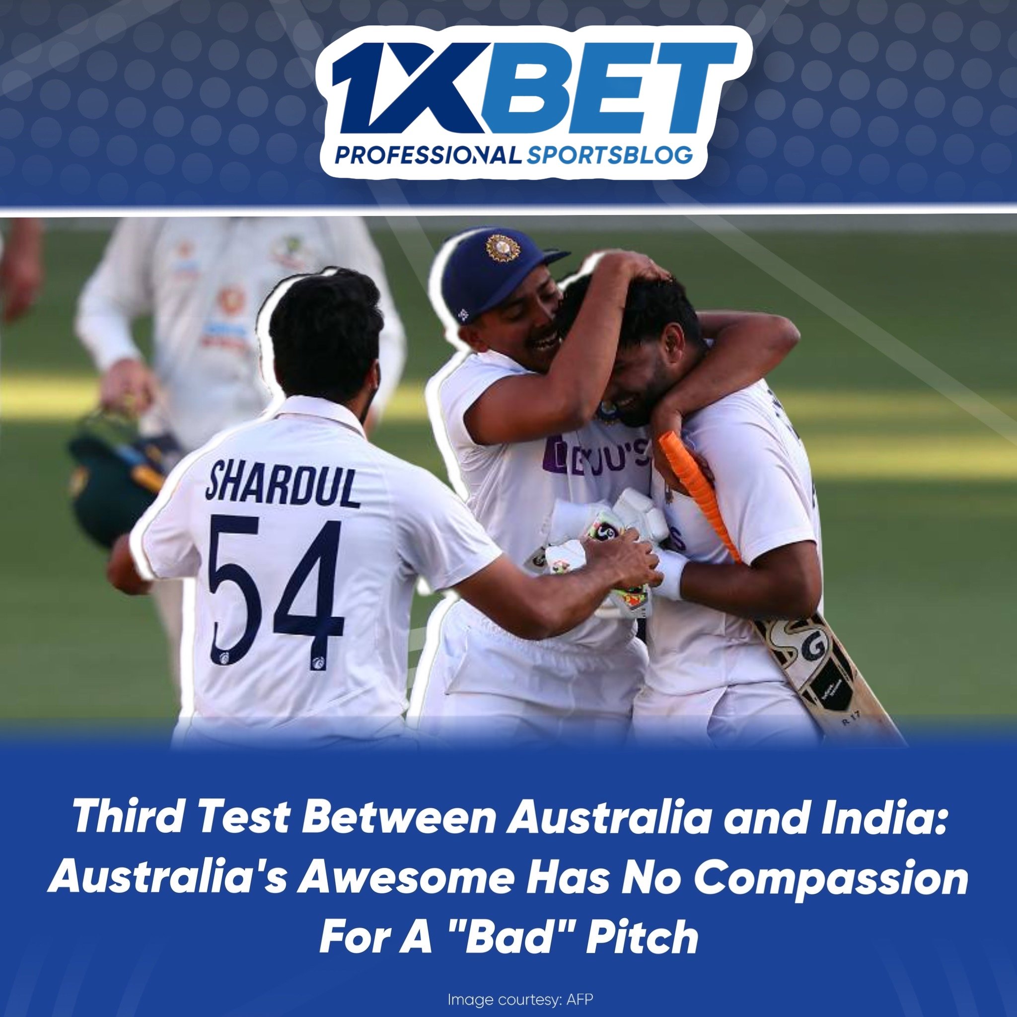 Third Test Between Australia and India: Australia's Awesome Has No Compassion For A "Bad" Pitch