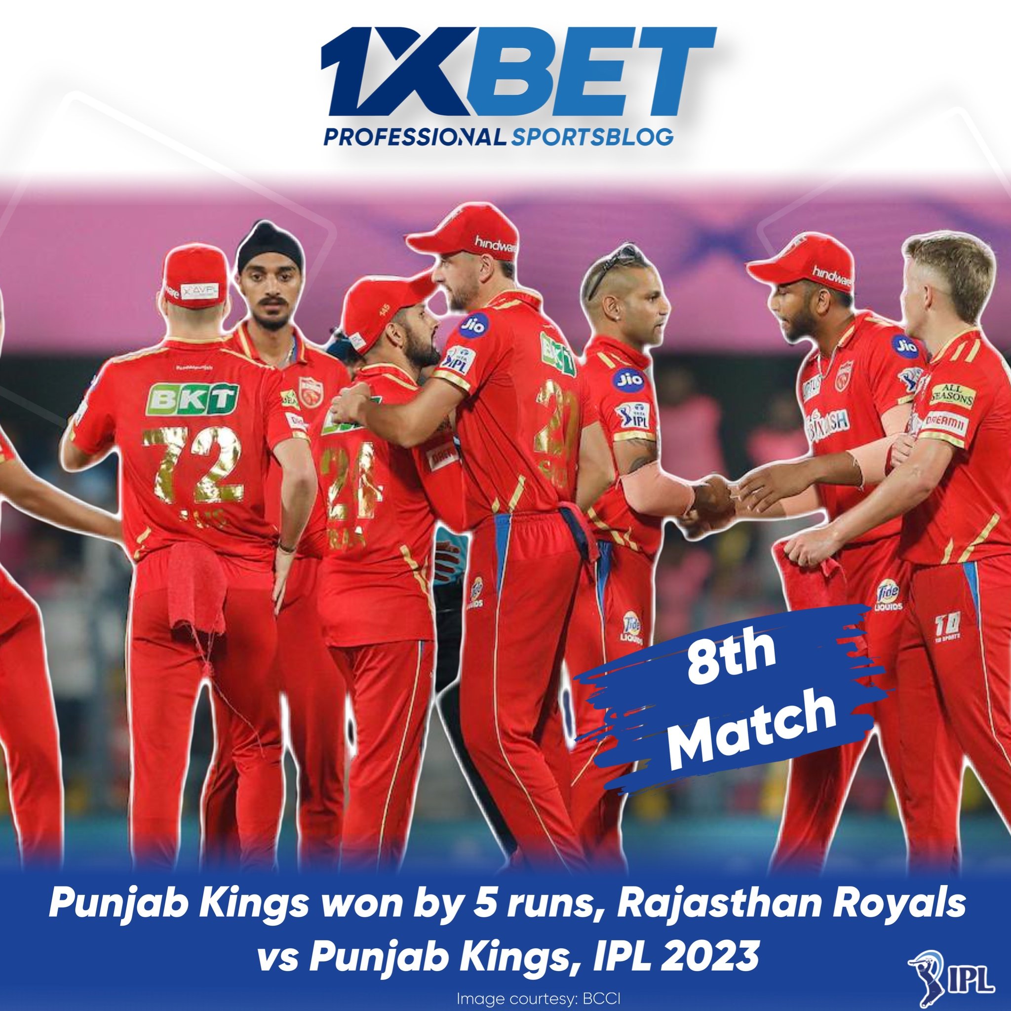 Punjab Kings won by 5 runs