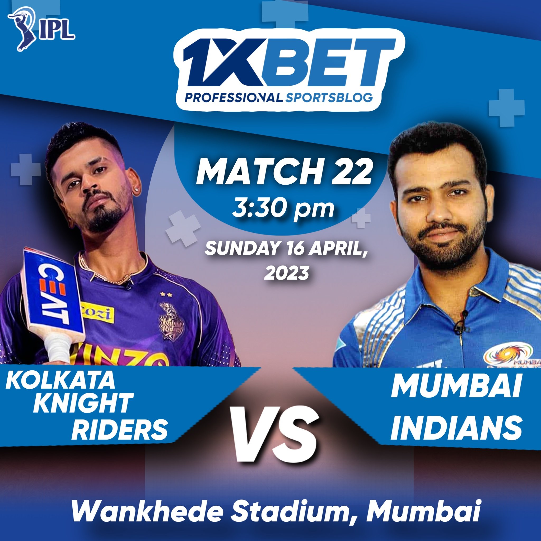 Mumbai Indians vs Kolkata Knight Riders, IPL 2023