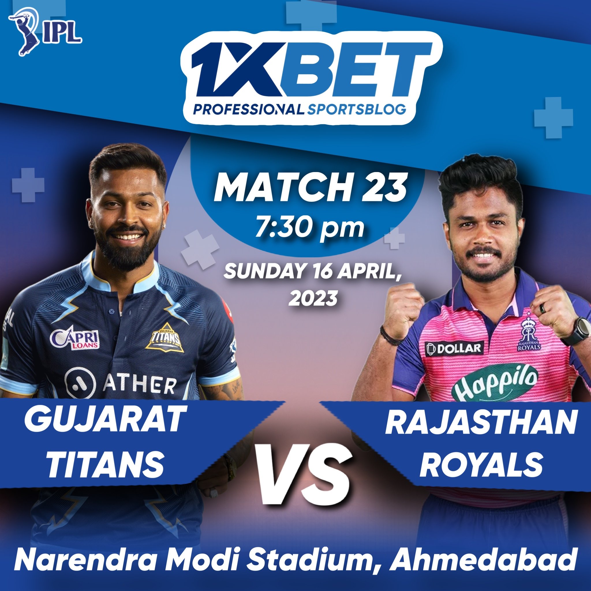 Gujarat Titans vs Rajasthan Royals, IPL 2023, 23rd Match Analysis
