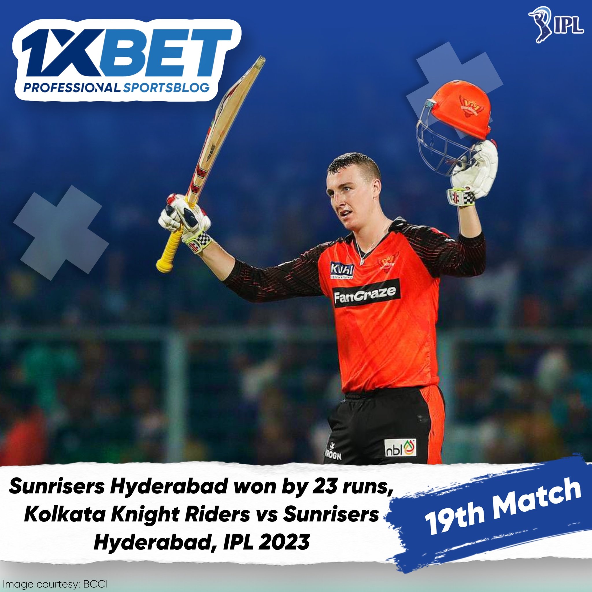 Sunrisers Hyderabad won by 23 runs