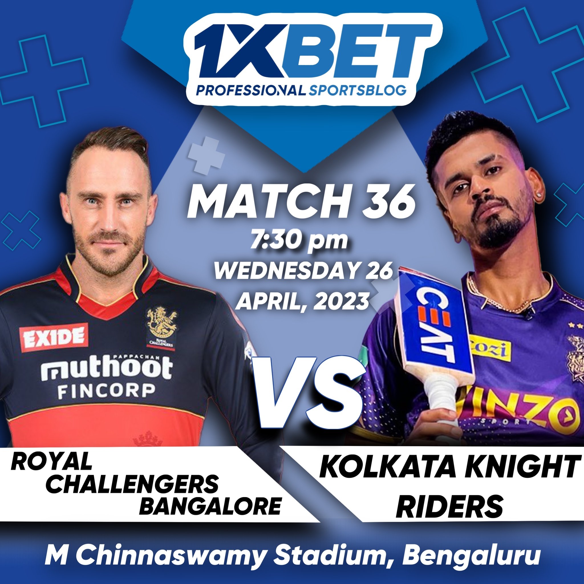 Royal Challengers Bangalore vs Kolkata Knight Riders, IPL 2023, 36th Match Analysis