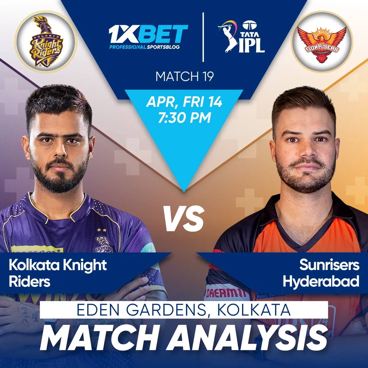 Kolkata Knight Riders vs Sunrisers Hyderabad, IPL 2023, 19th Match Analysis