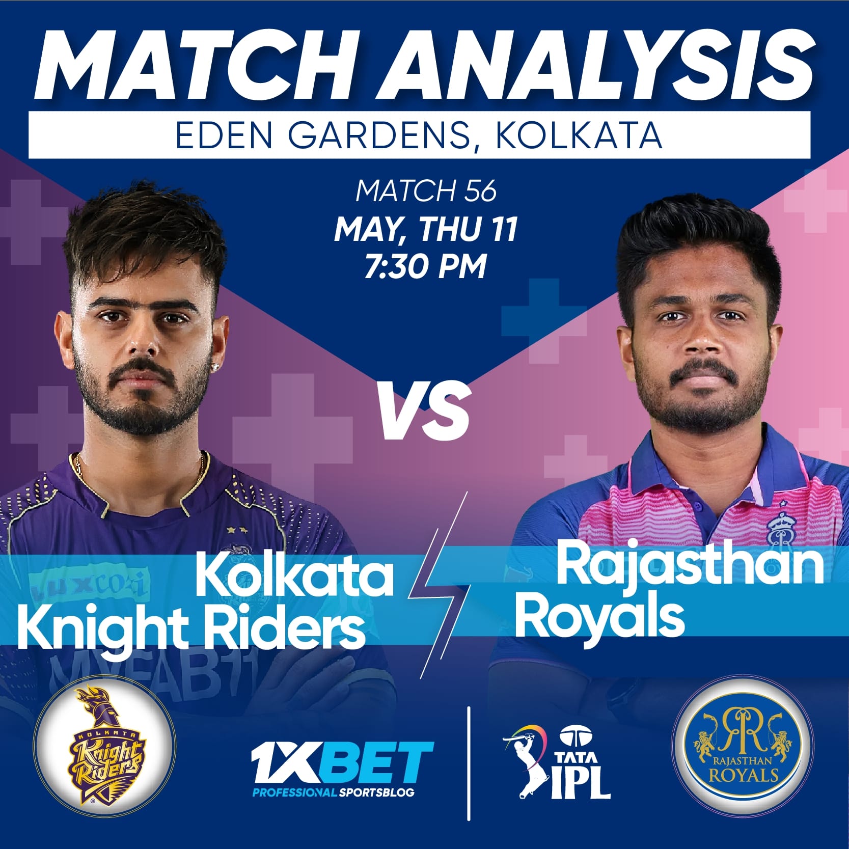 Kolkata Knight Riders vs Rajasthan Royals, IPL 2023, 56th Match Analysis