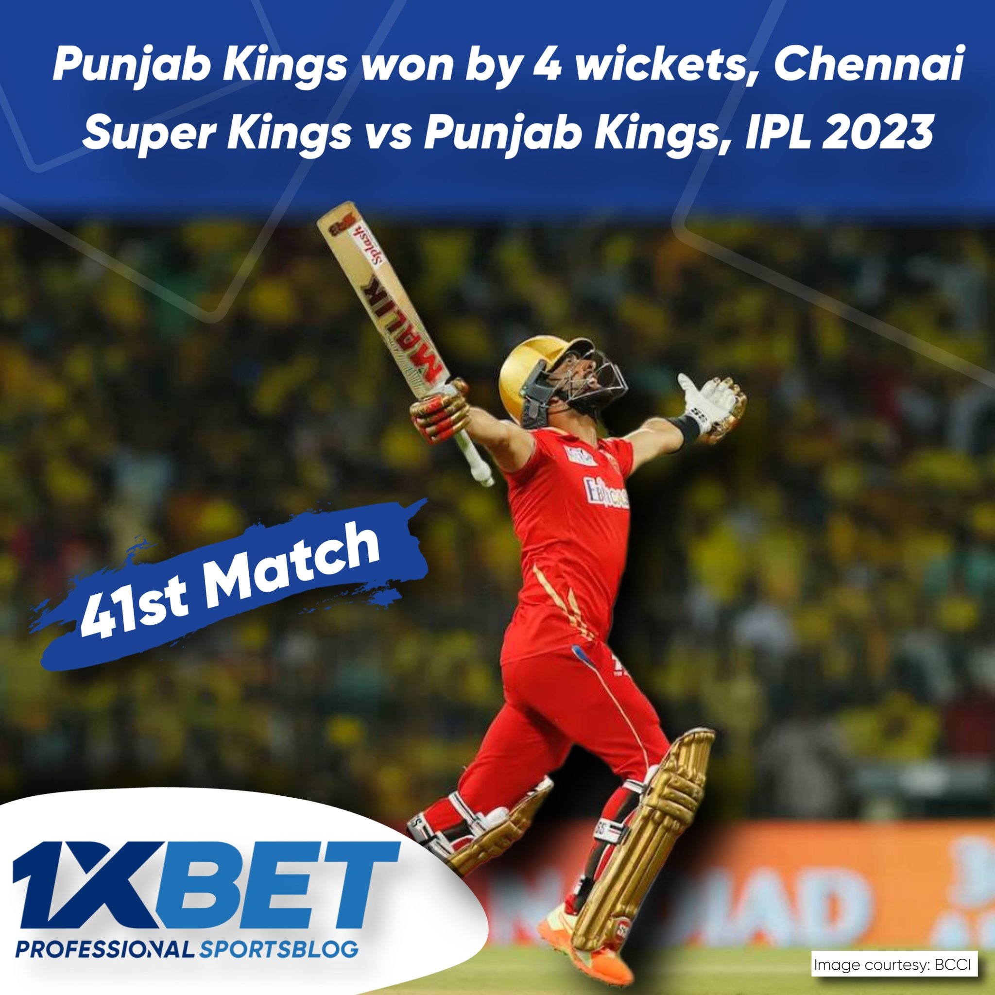 Punjab Kings won by 4 wickets