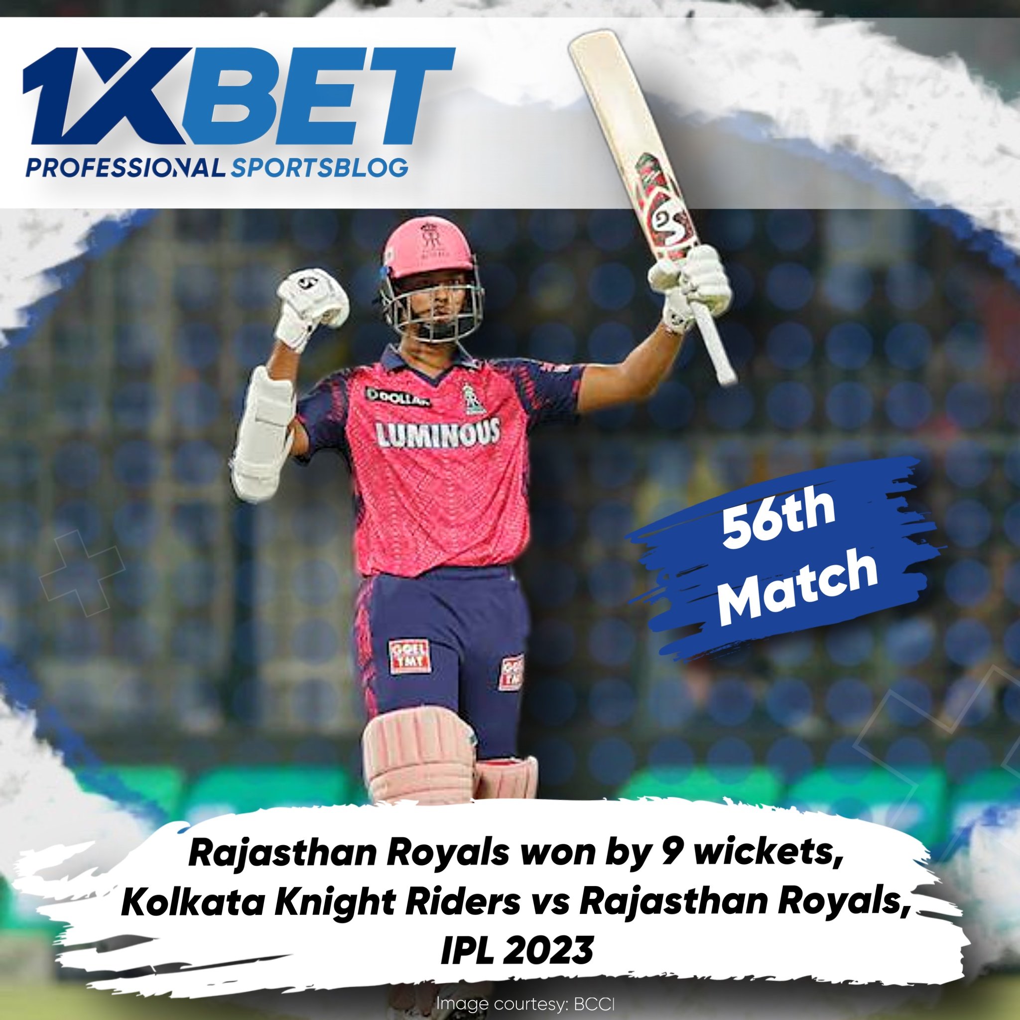 Rajasthan Royals won by 9 wickets