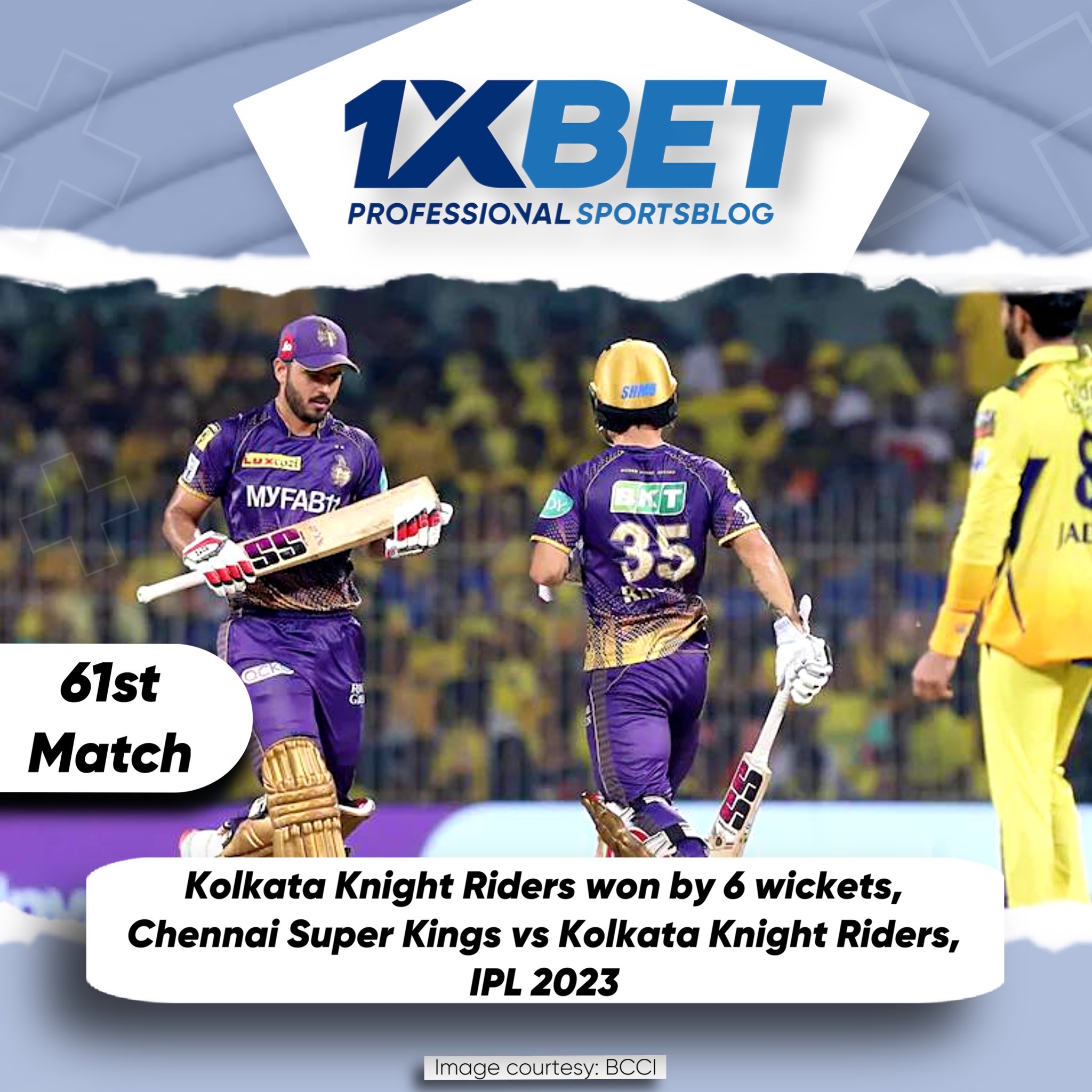 Kolkata Knight Riders won by 6 wickets