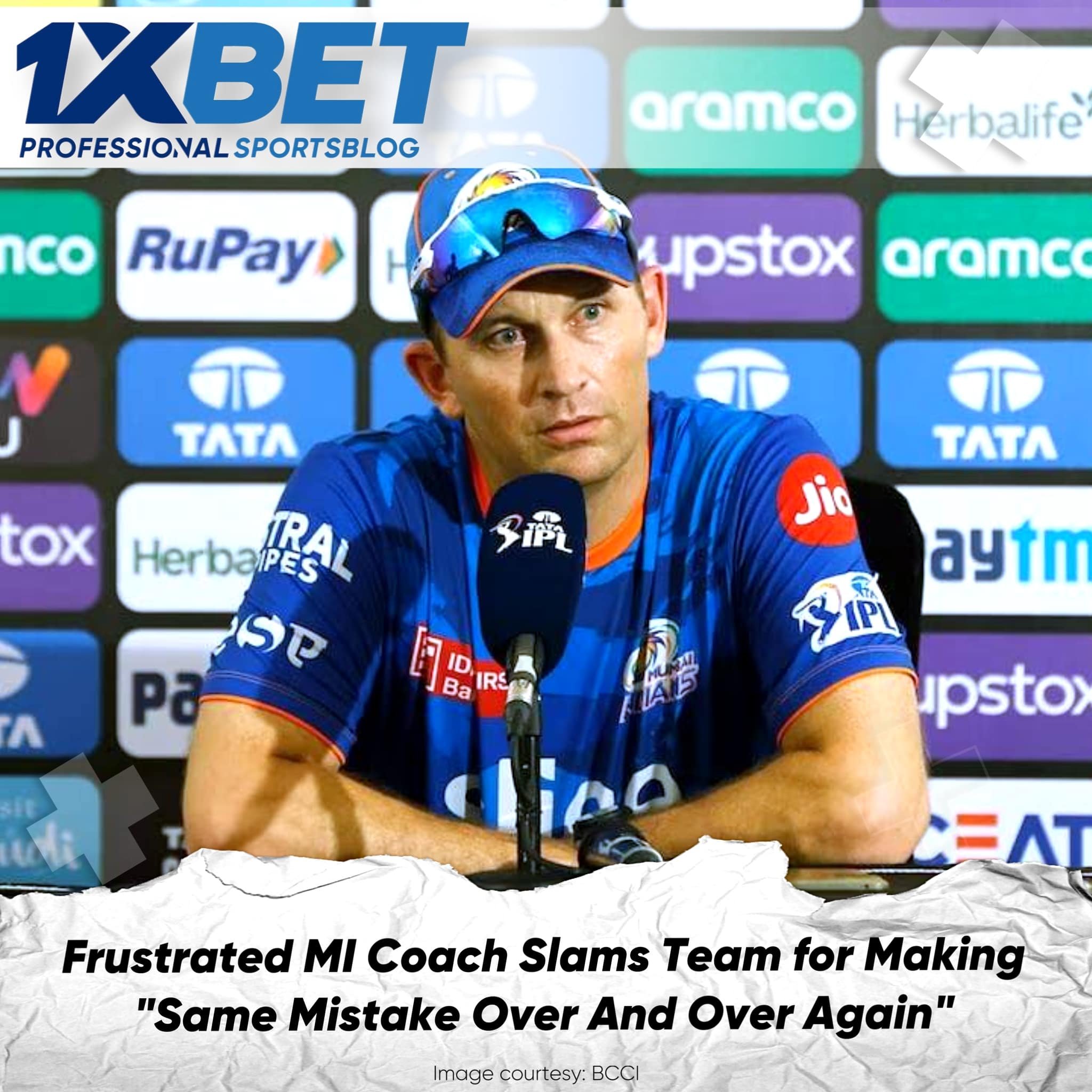 Frustrated MI Coach Slams Team for Making "Same Mistake Over And Over Again"