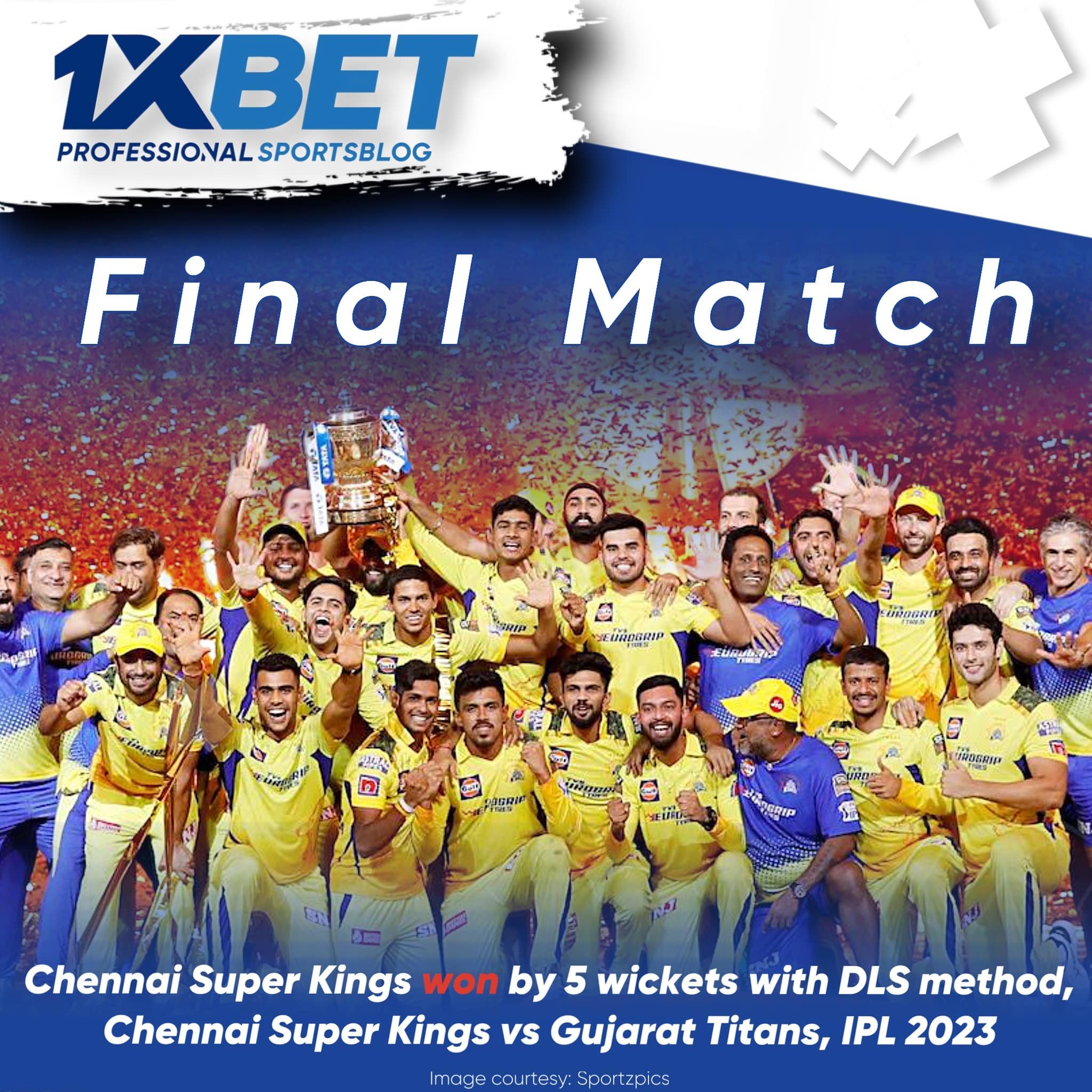 Chennai Super Kings won by 5 wickets with DLS method