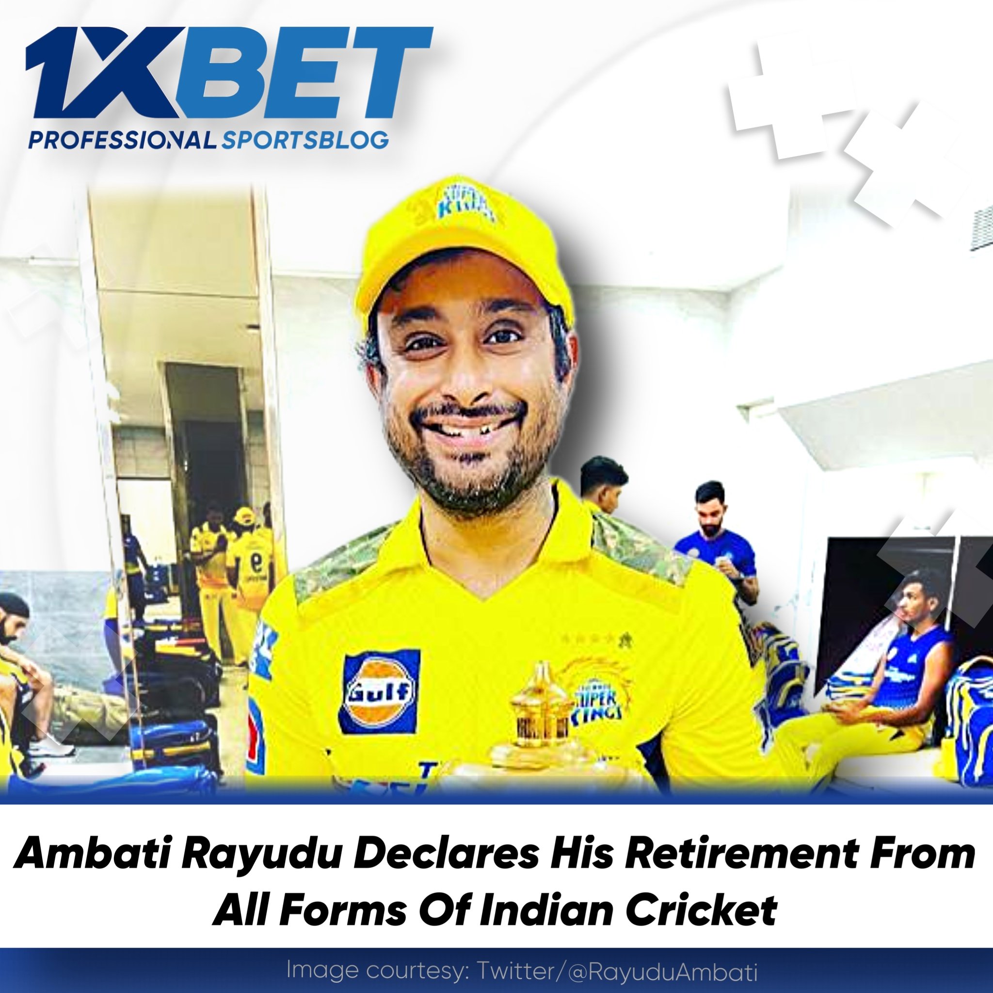 Ambati Rayudu Declares His Retirement From All Forms Of Indian Cricket