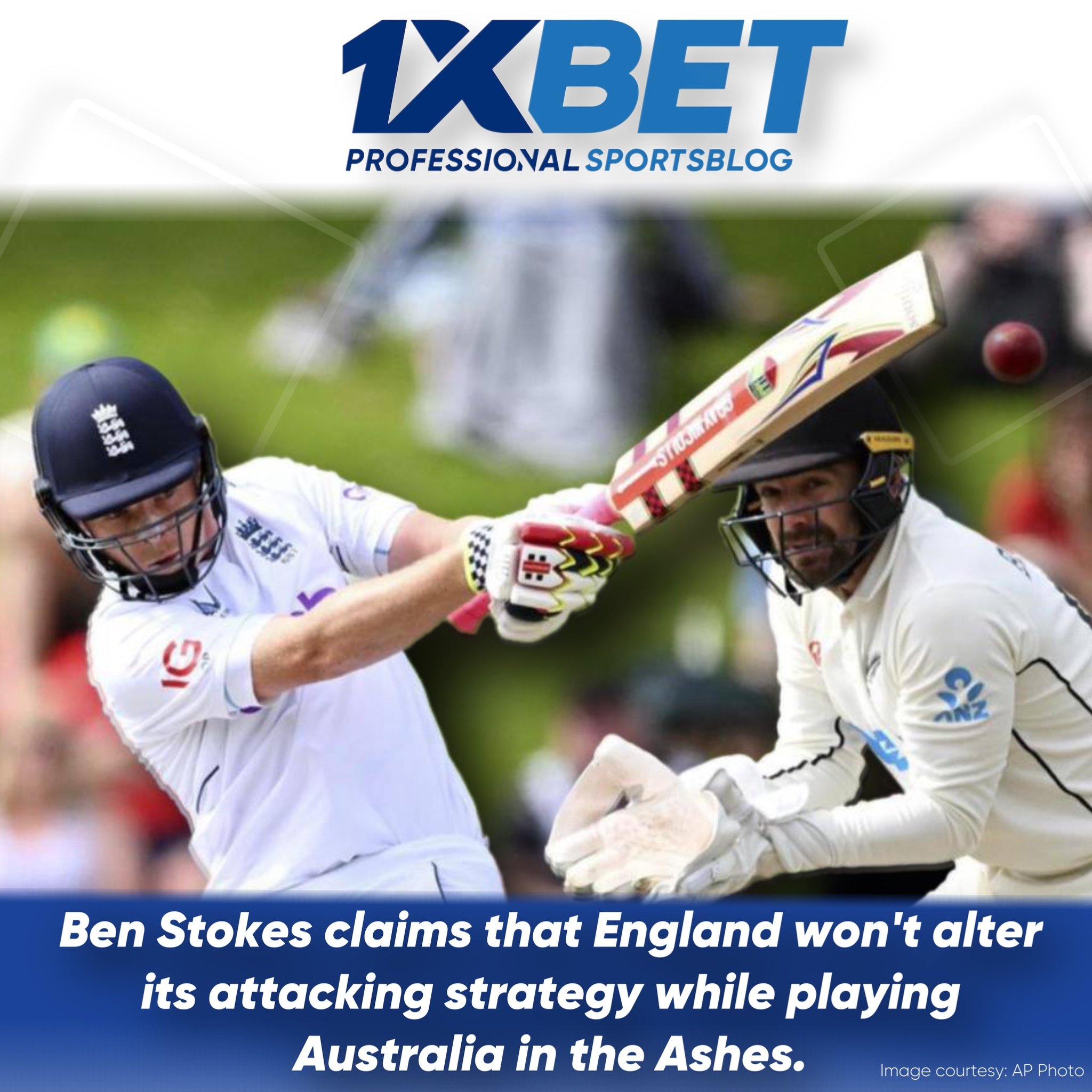 Ben Stokes claims that England won't alter its attacking strategy while playing Australia in the Ashes