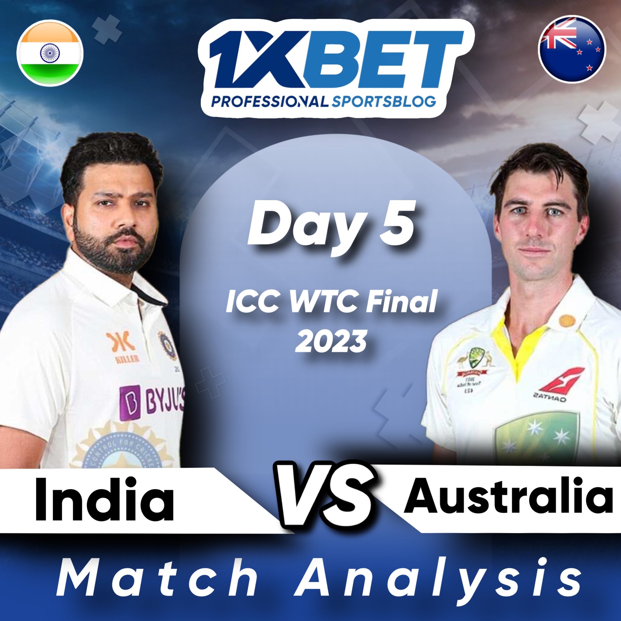 Australia vs India, Day 5, ICC WTC Final 2023 Match Analysis