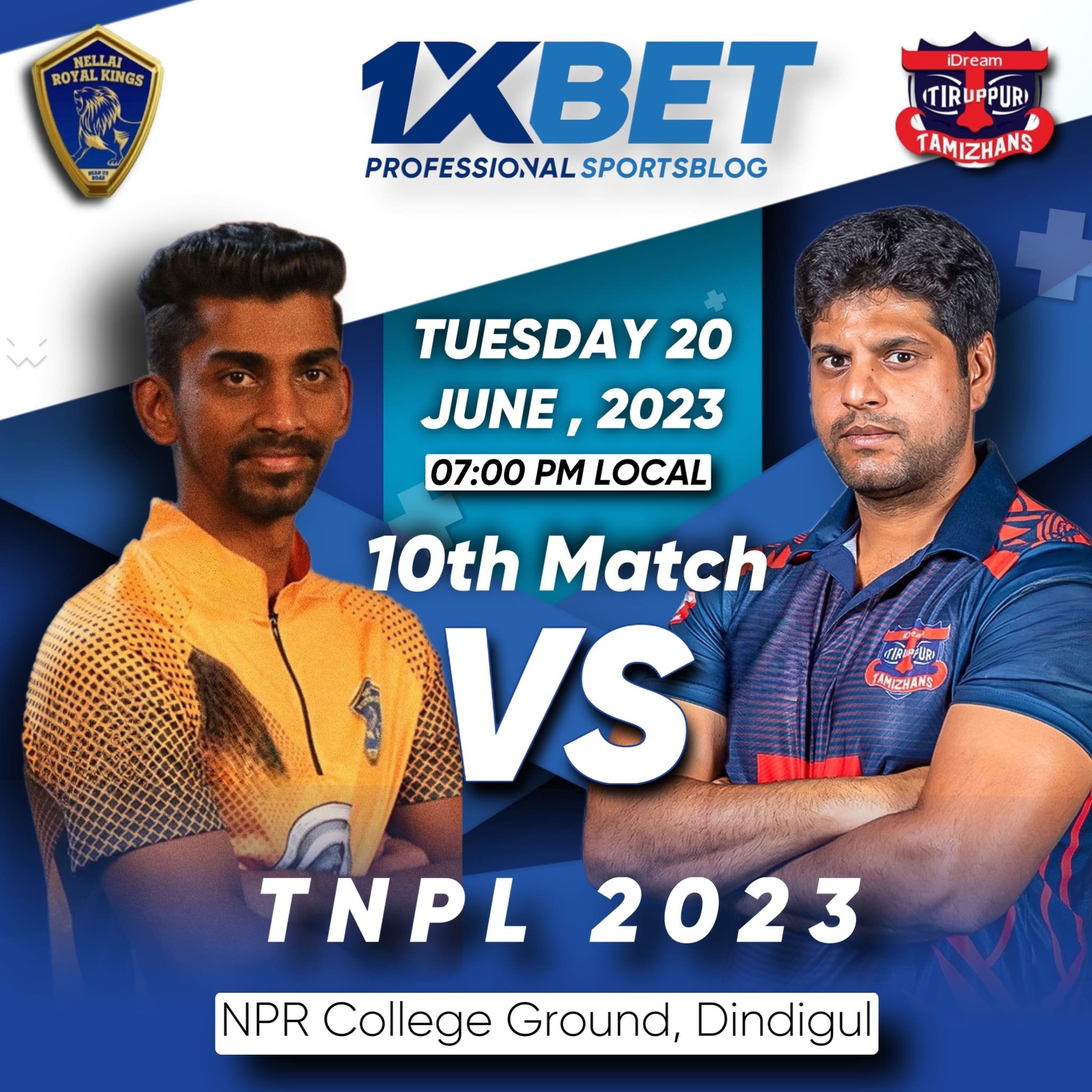 IDream Tiruppur Tamizhans vs Nellai Royal Kings, TNPL 2023, 10th Match Analysis