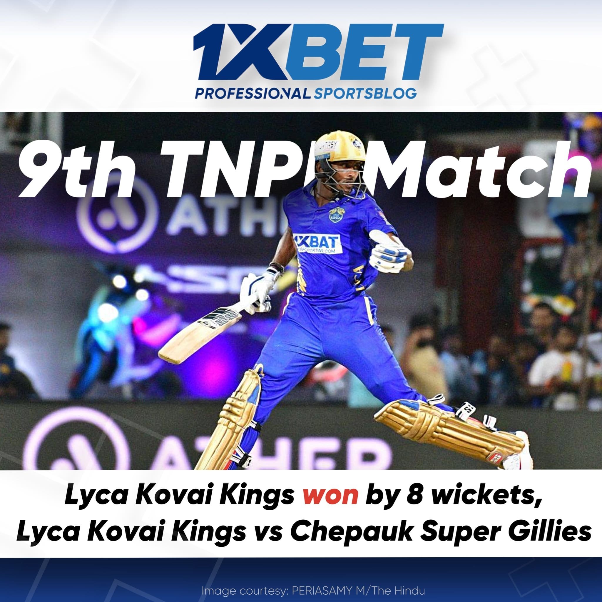 Lyca Kovai Kings won by 8 wickets