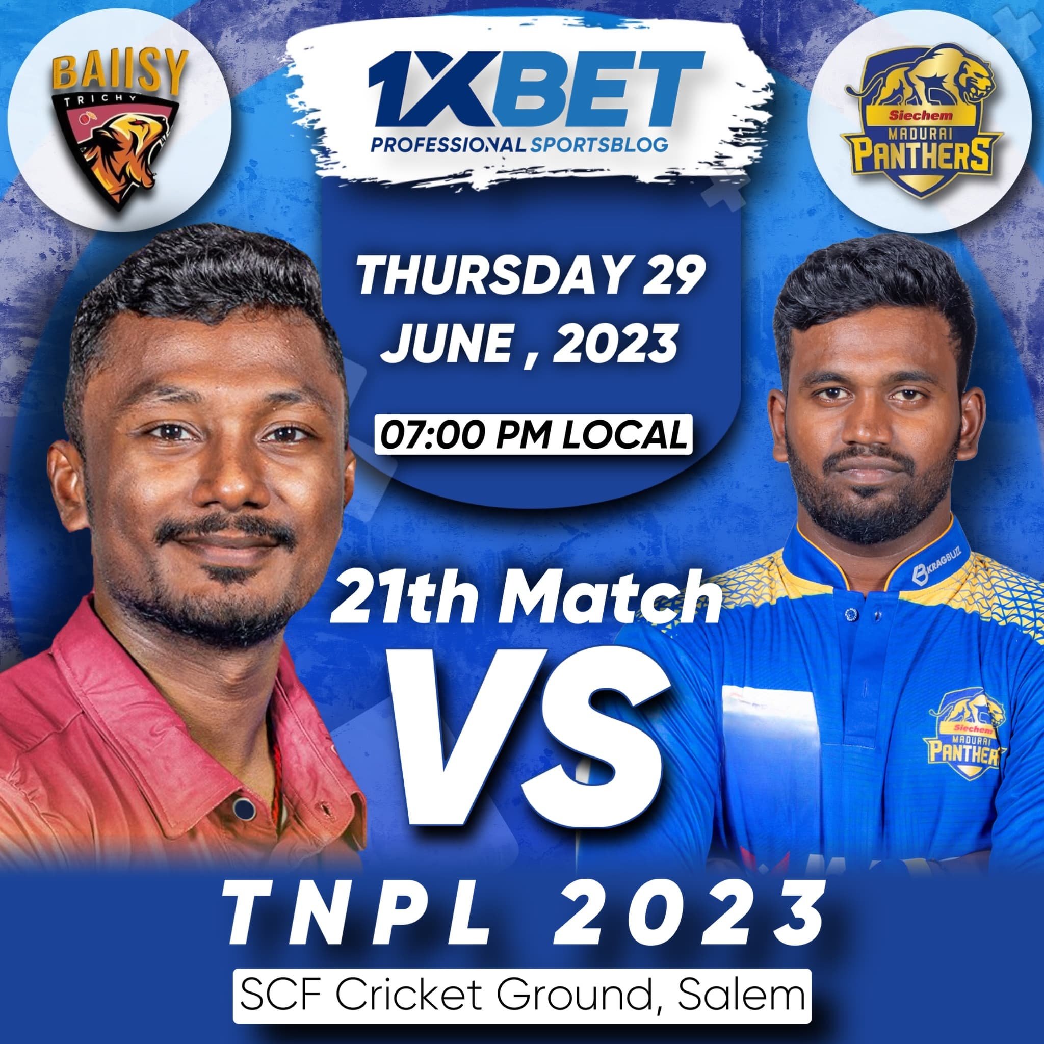 Siechem Madurai Panthers vs Ba11sy Trichy, TNPL 2023, 21st Match Analysis