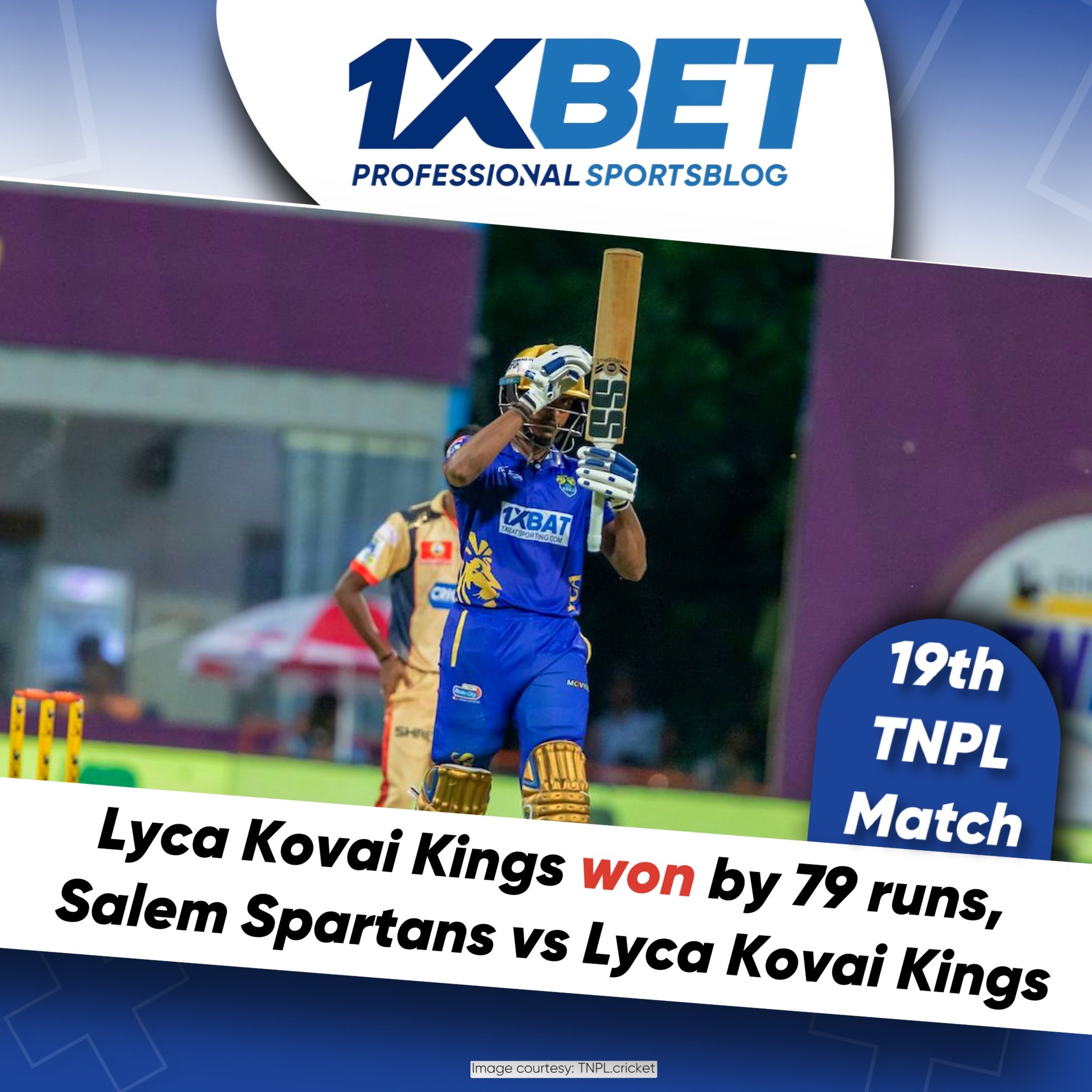 Lyca Kovai Kings won by 79 runs