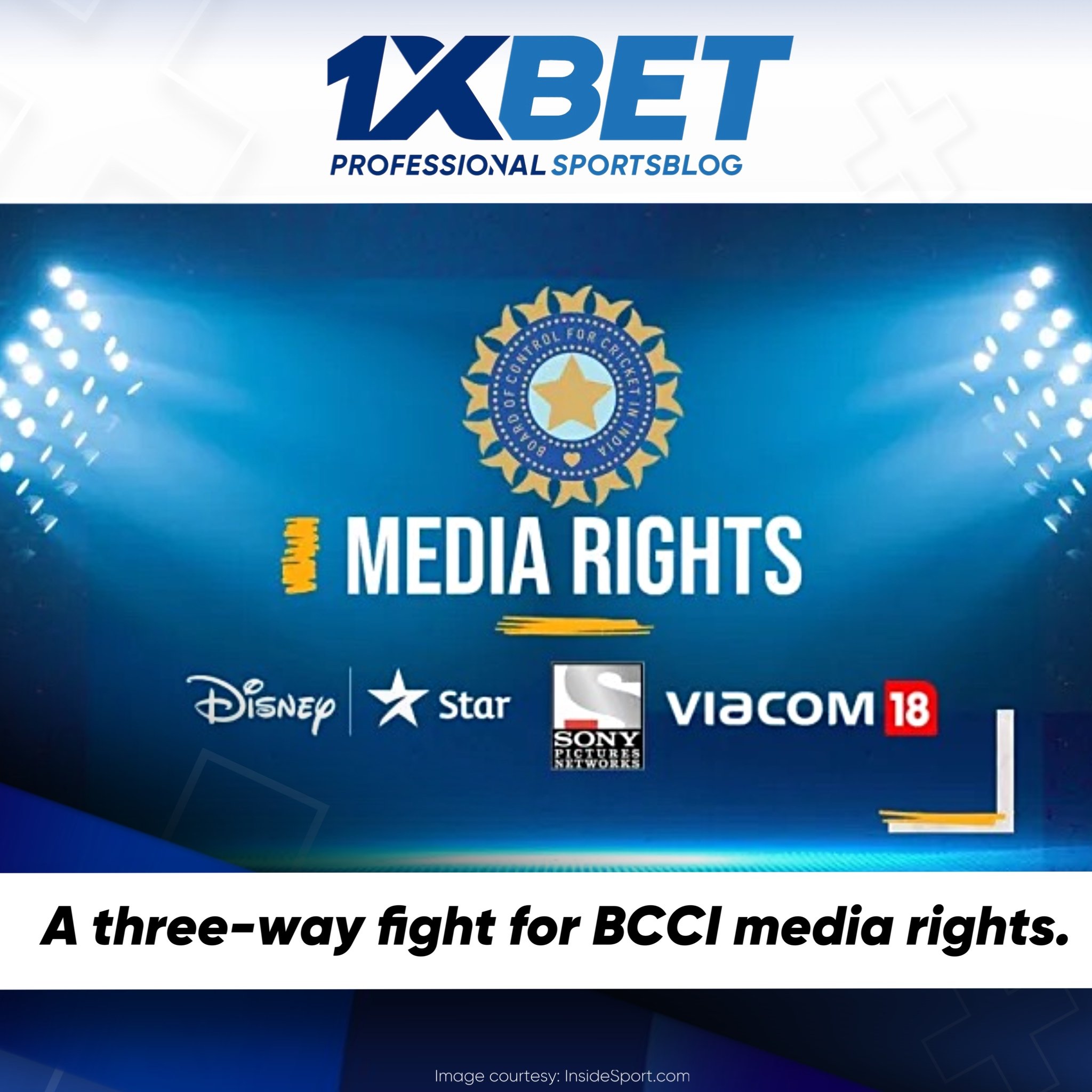 Three Entities Submit Bids for BCCI Media Rights Auction