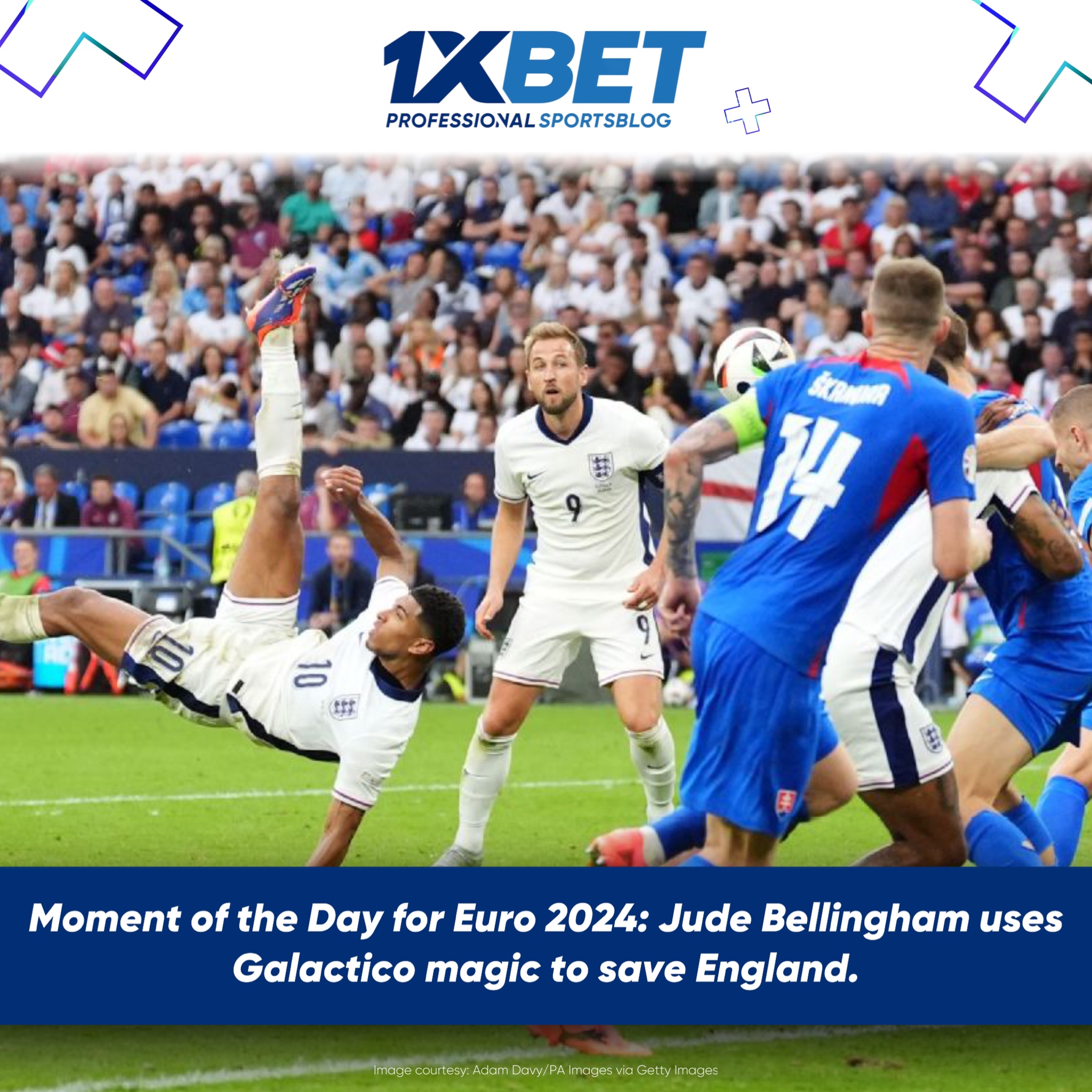 Turning the Tide: Jude Bellingham's Heroic Moment in Euro 2024 Knockout Clash