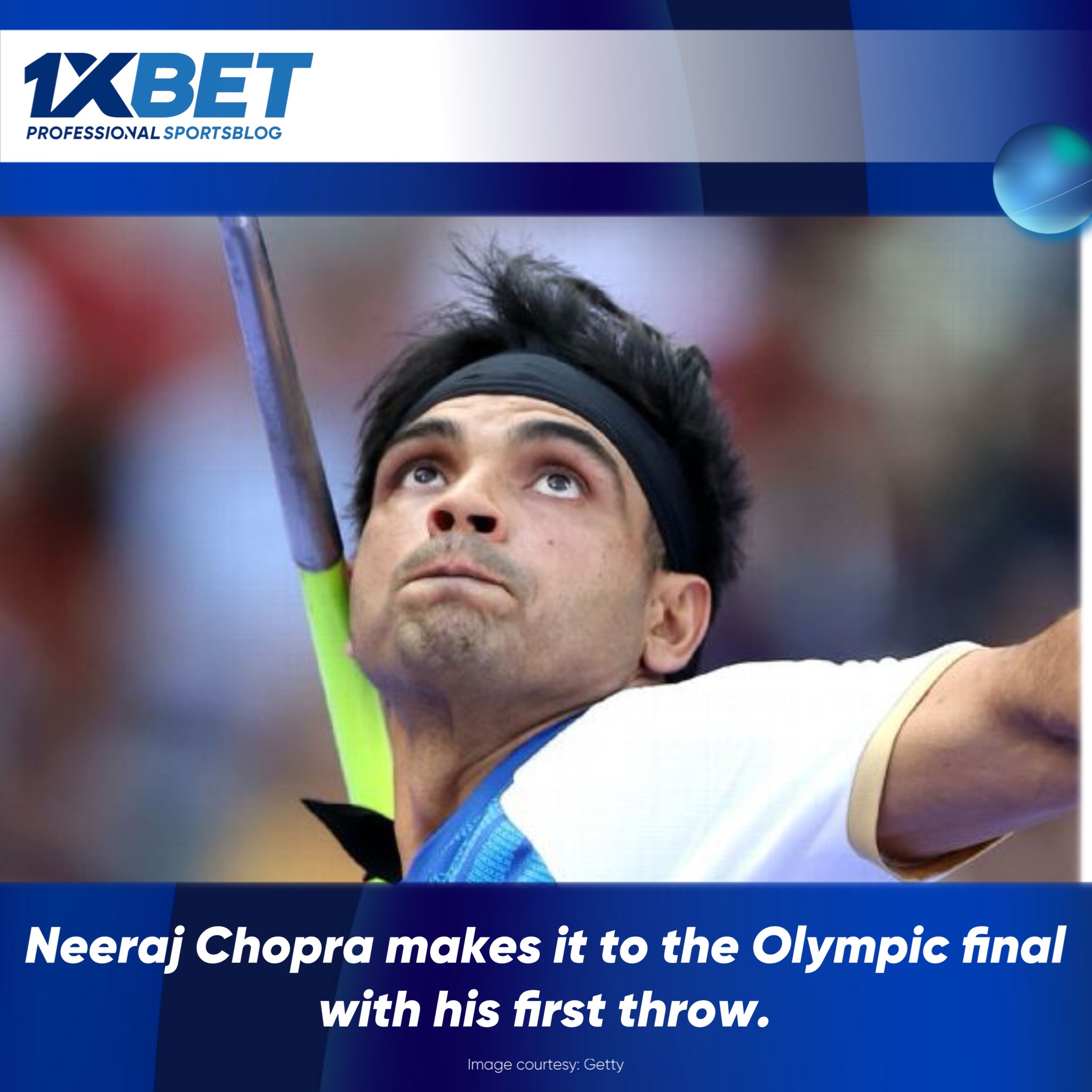 Neeraj Chopra Soars into Olympic Javelin Final with Grand Throw