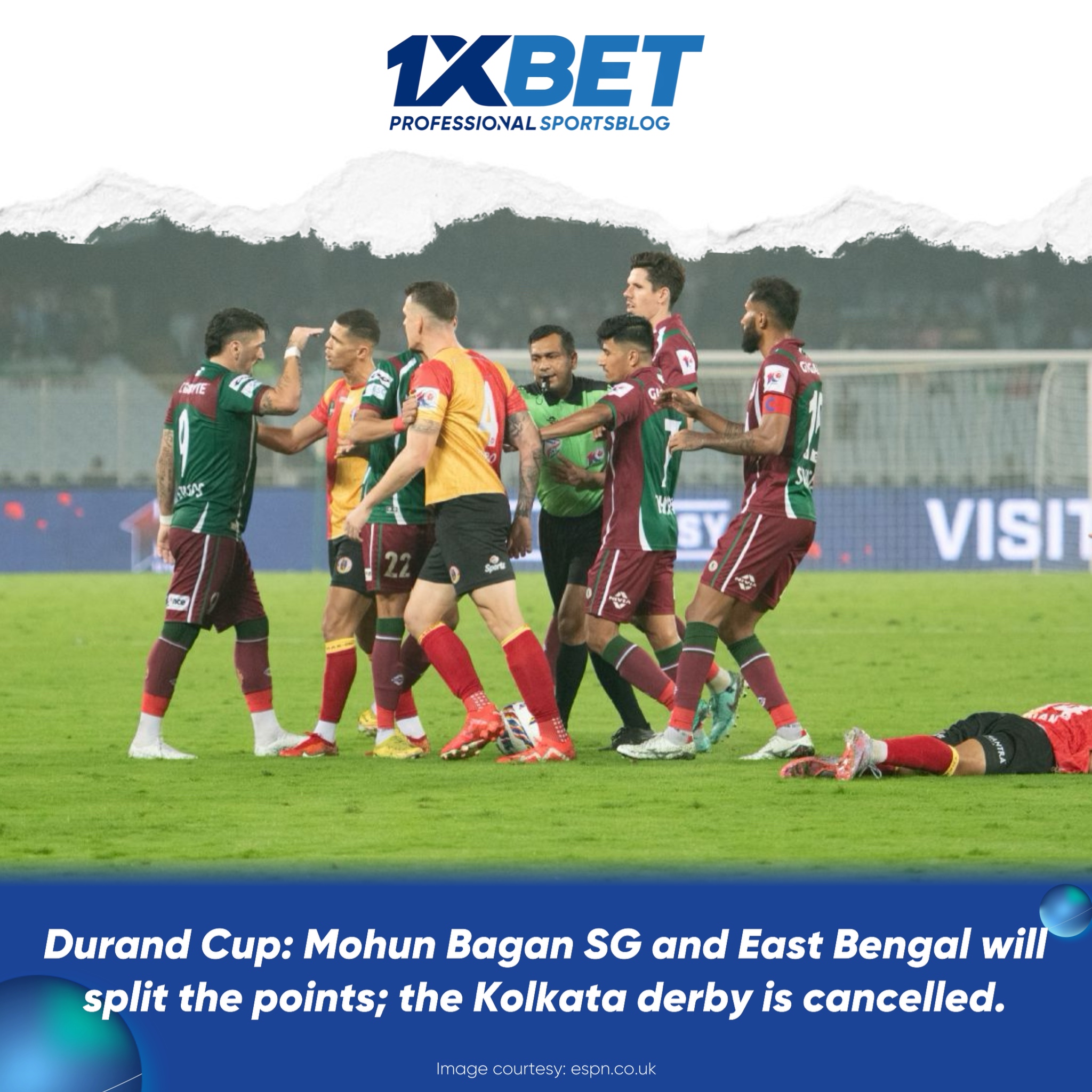 Durand Cup Match Between East Bengal and Mohun Bagan Cancelled