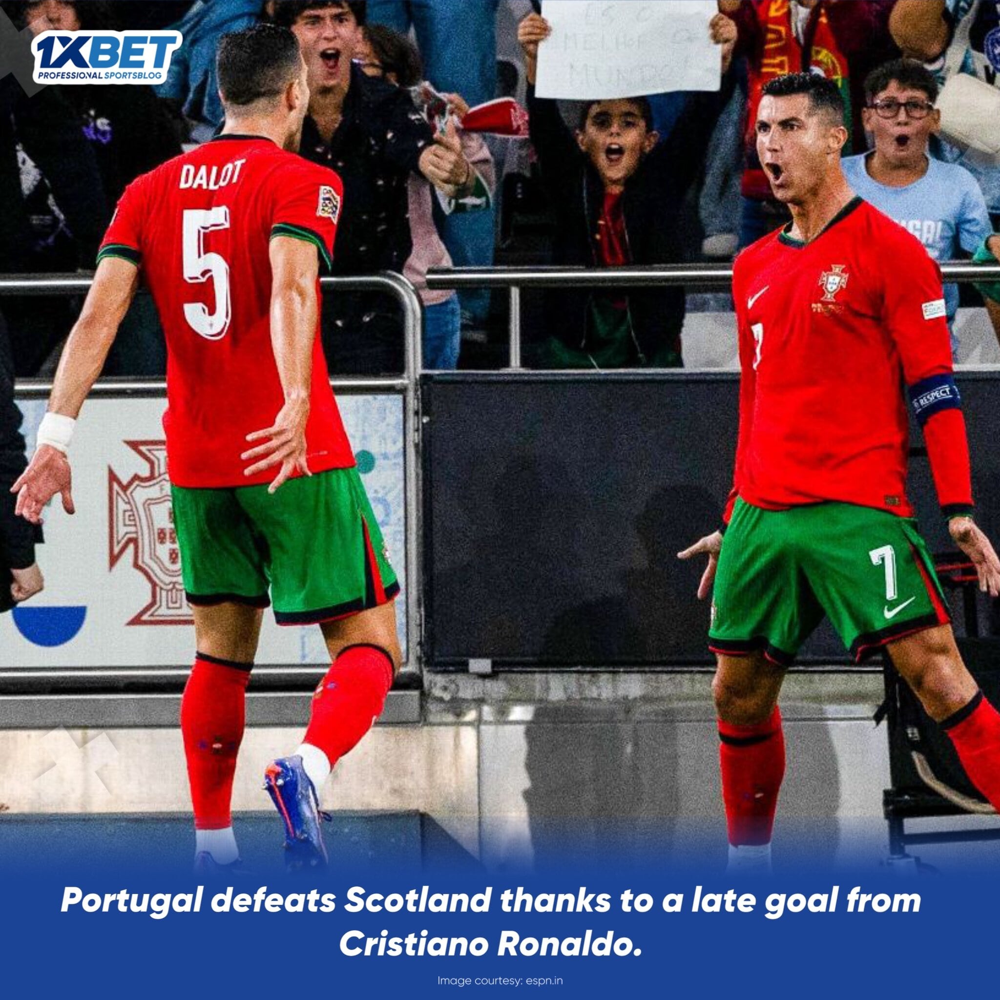 Ronaldo's Late Winner Seals Portugal's Comeback Against Scotland