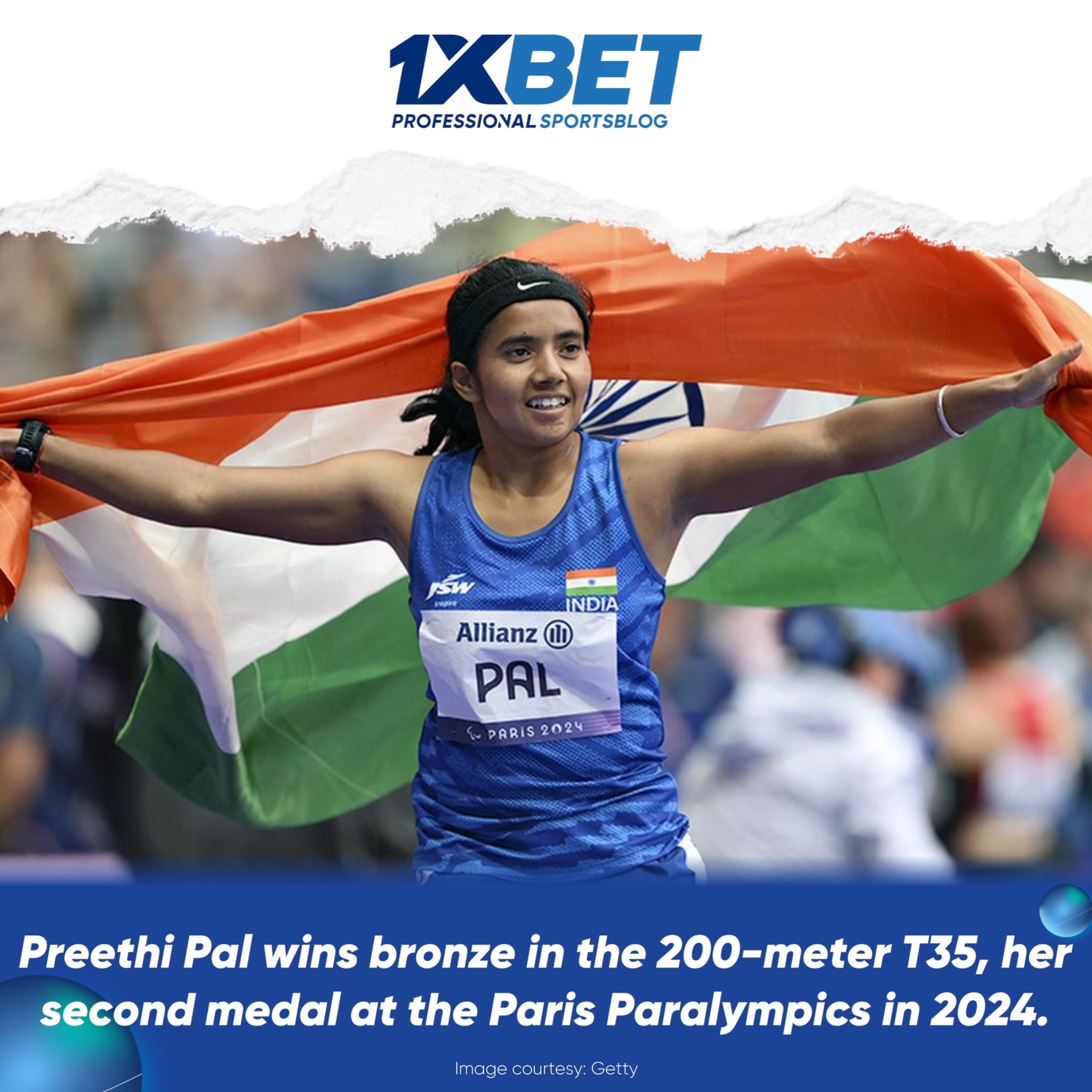 India's Trailblazing Para-Athlete Preethi Pal Earns Bronze Medal