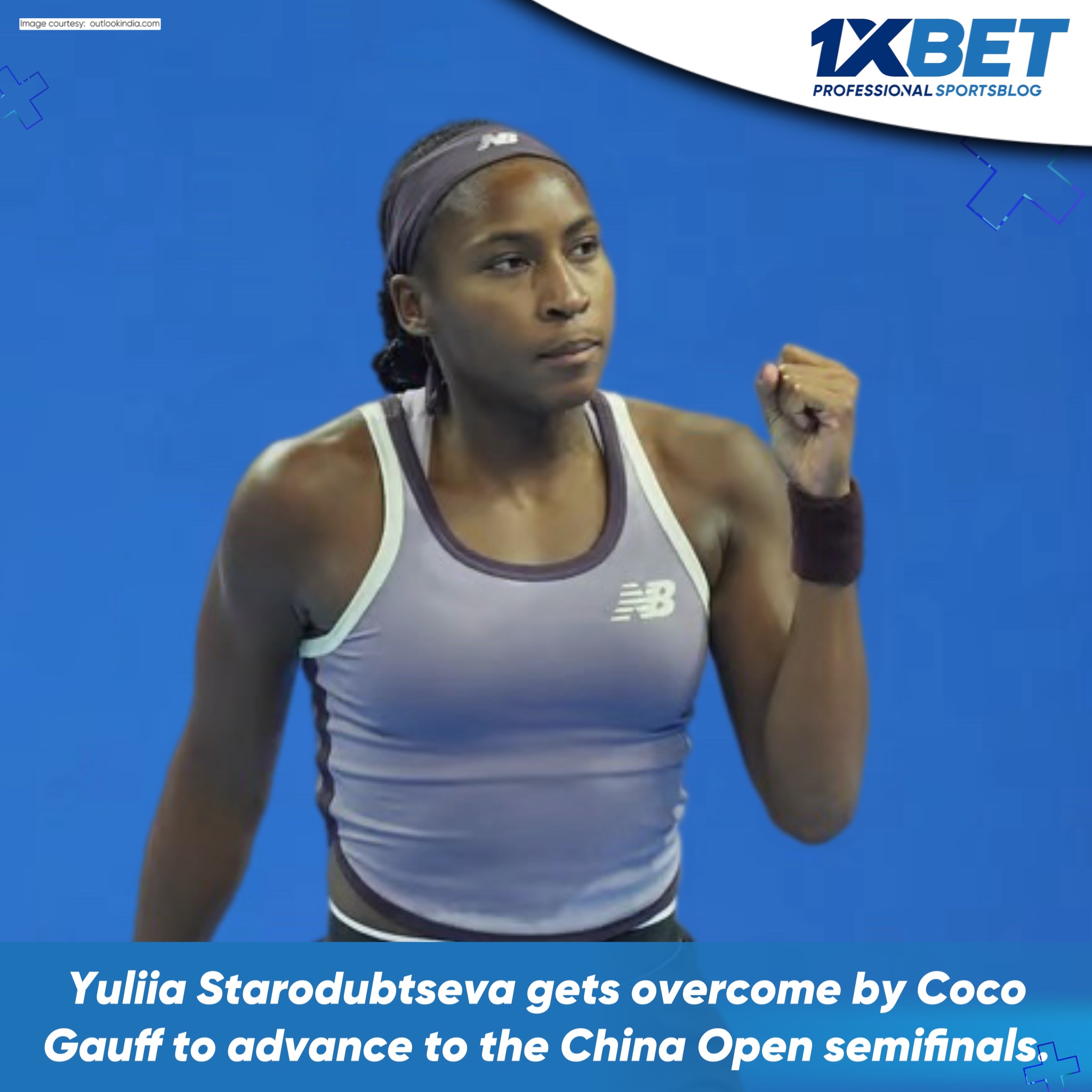 Coco Gauff Rallies to Reach China Open Semifinals