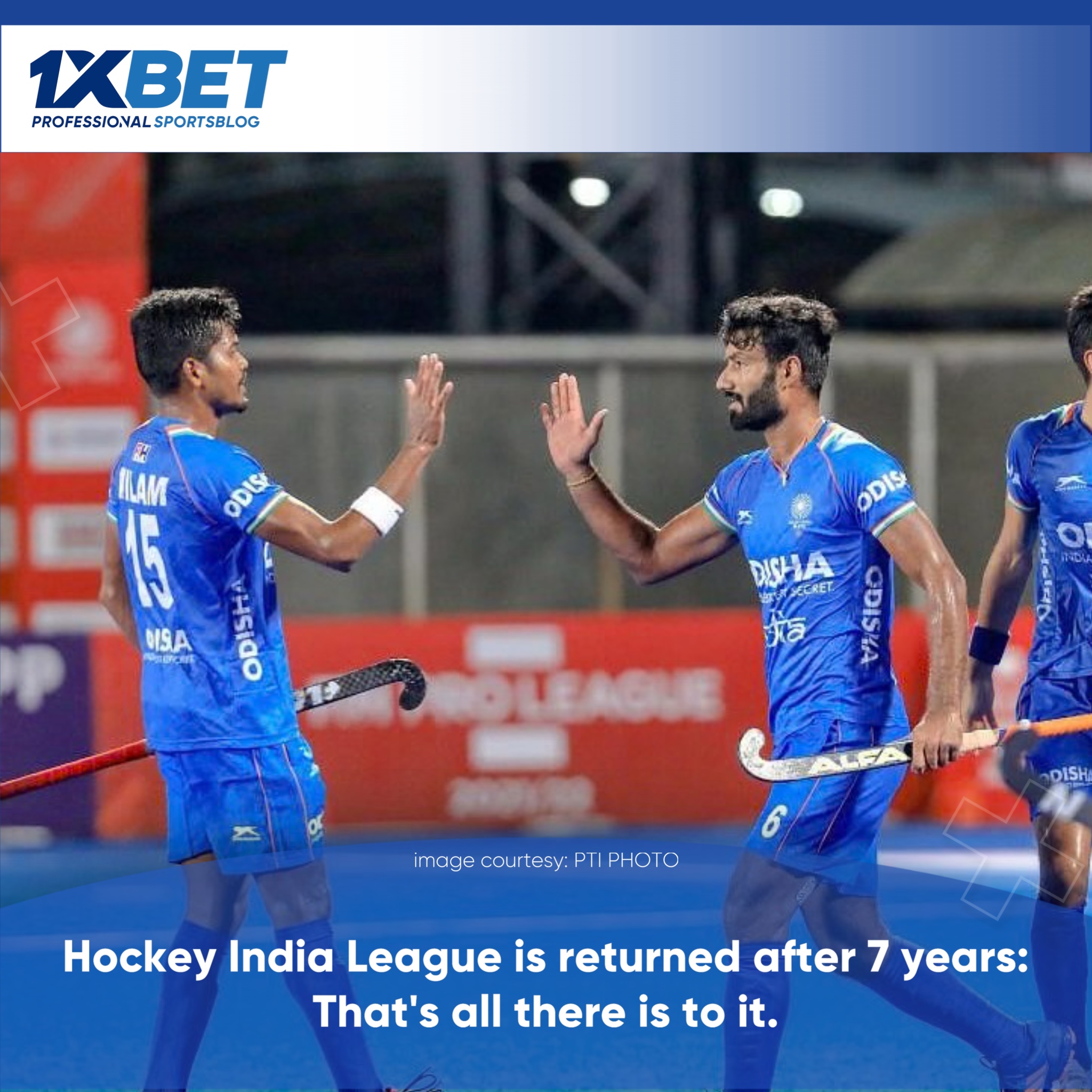 Hockey India League Returns After Seven Years