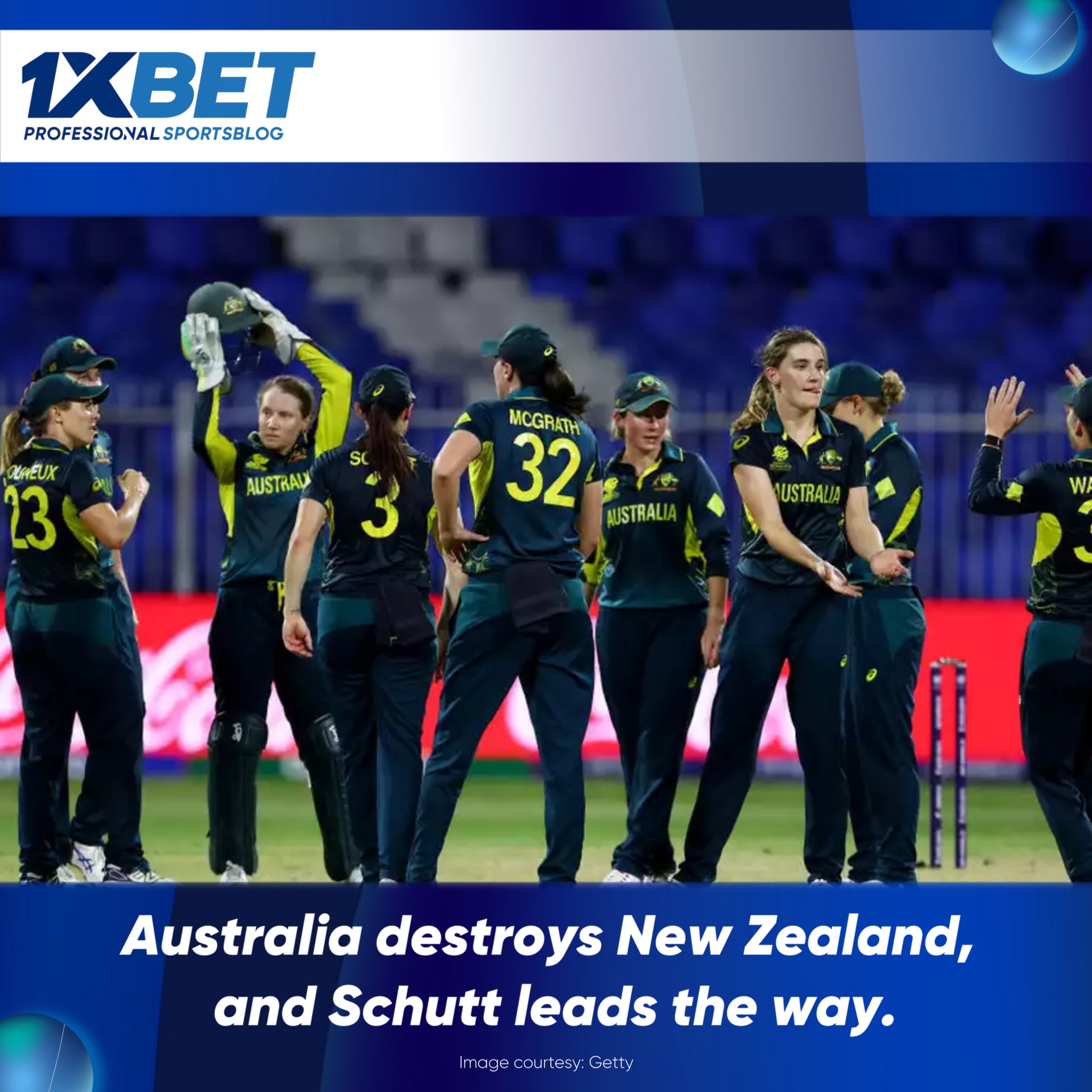 Australia's Major Win in ICC Women's T20 World Cup