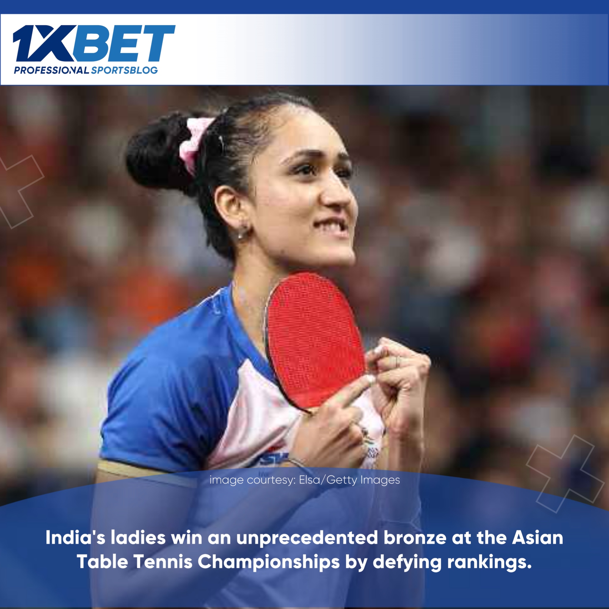 Historic Performance: Indian Women's Table Tennis Team Clinches Bronze at Asian Championships