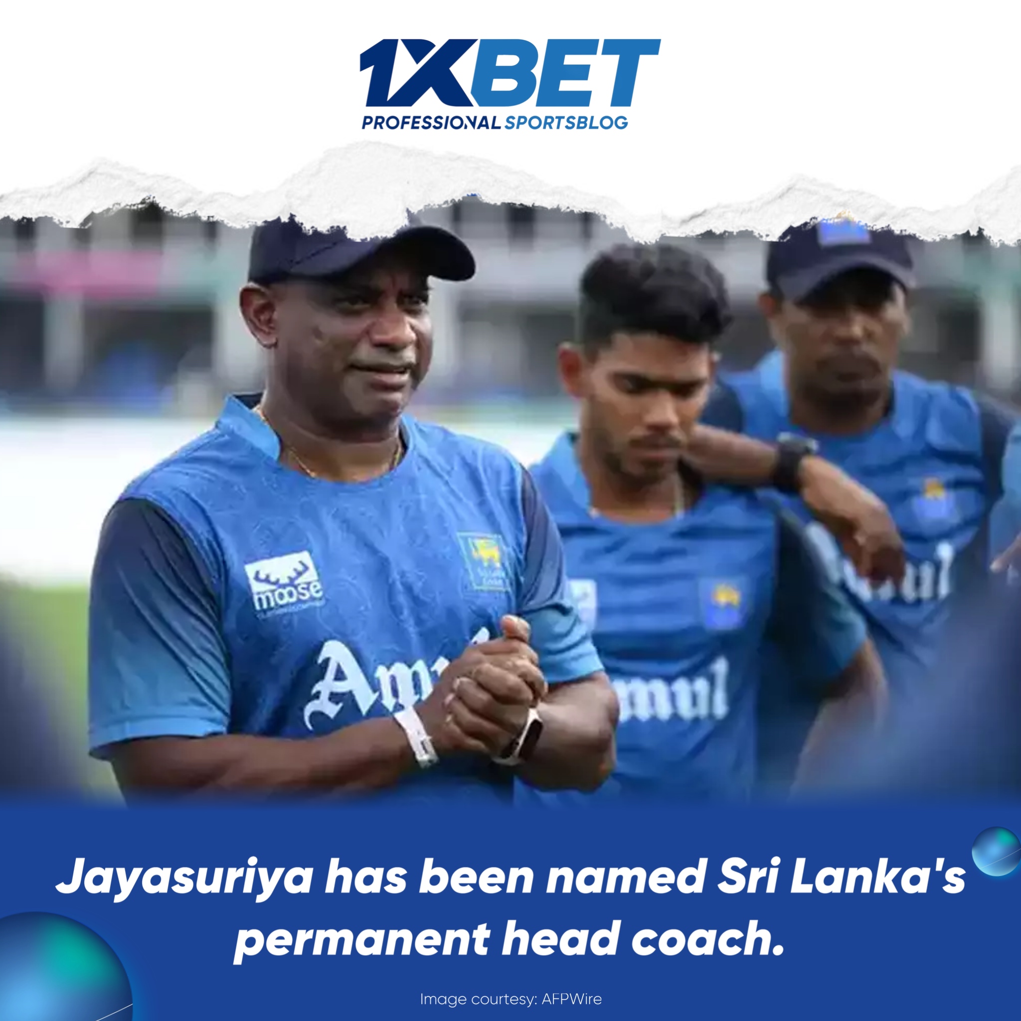 Sanath Jayasuriya Appointed as Full Time Head Coach of Sri Lanka Men's Team