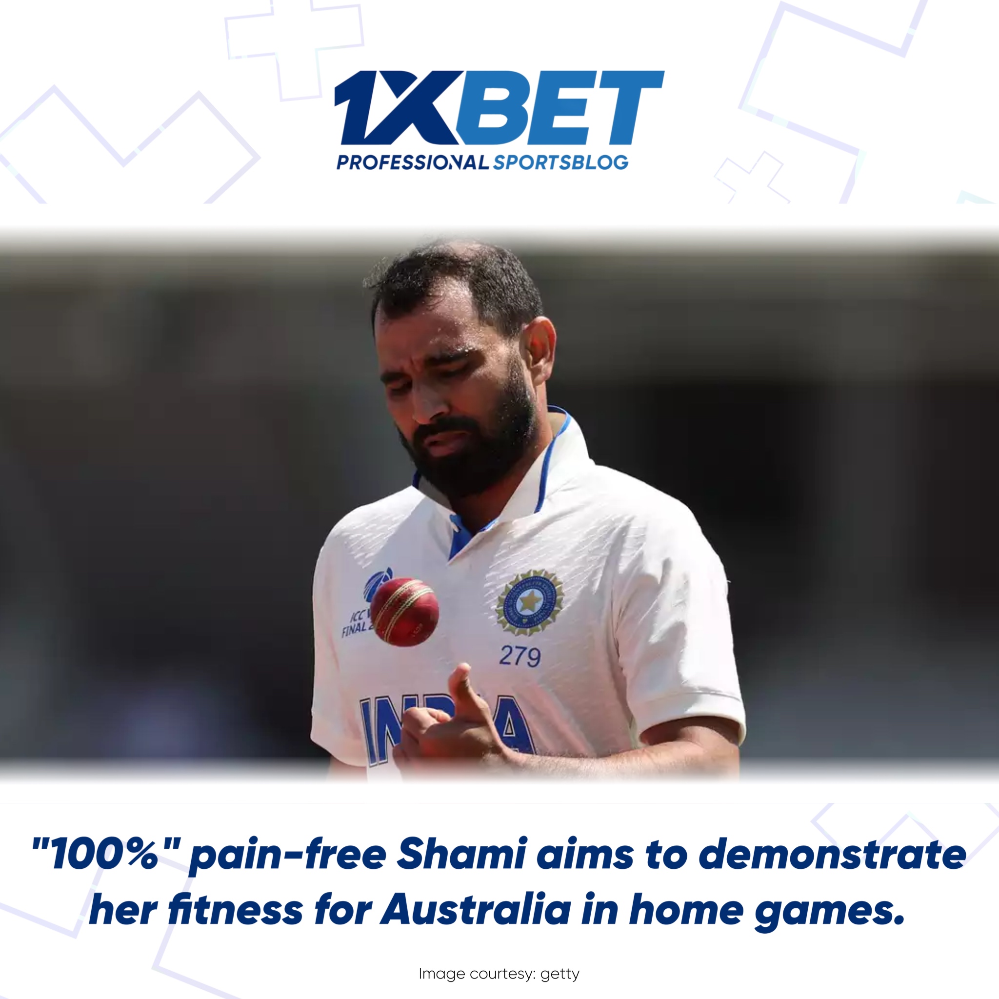 Mohammed Shami Delivers Positive Update On Fitness Ahead Of Australia Tour