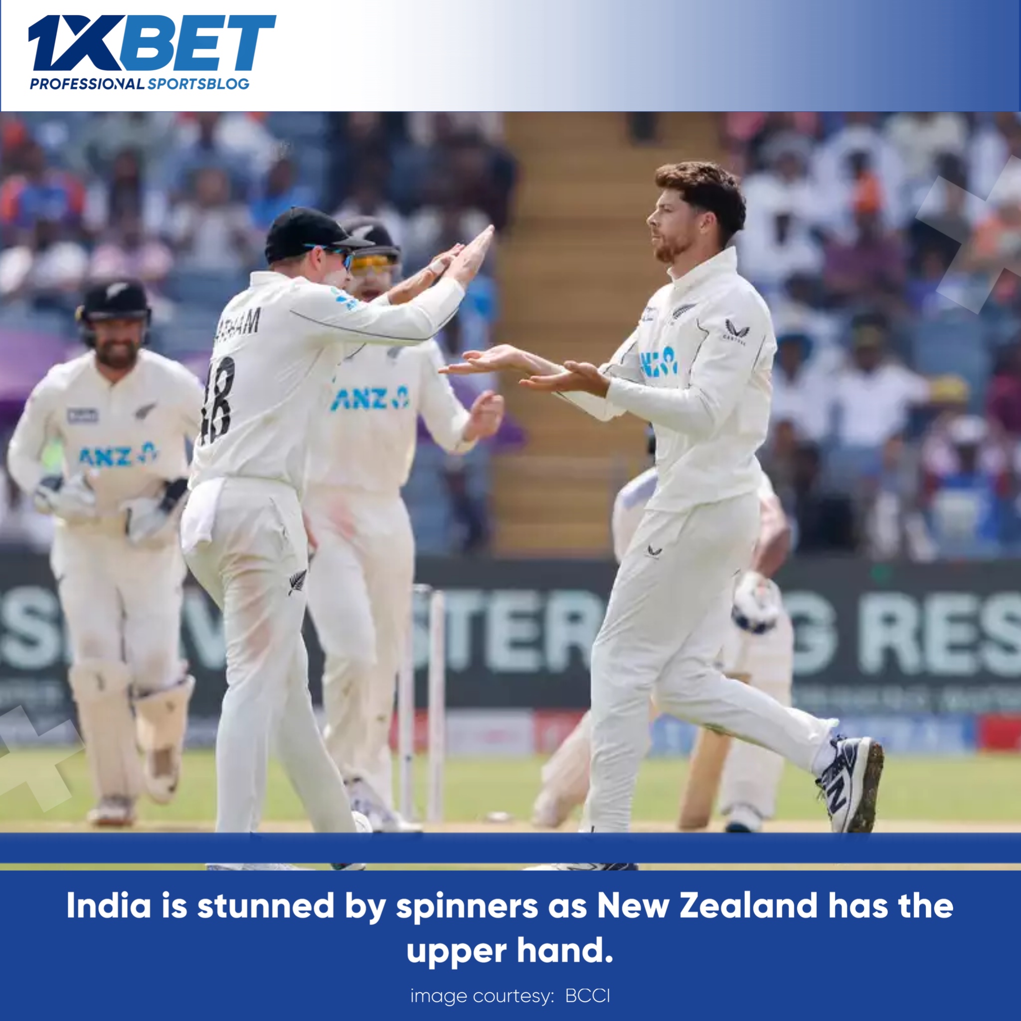 New Zealand Takes Control in Second Test Against India