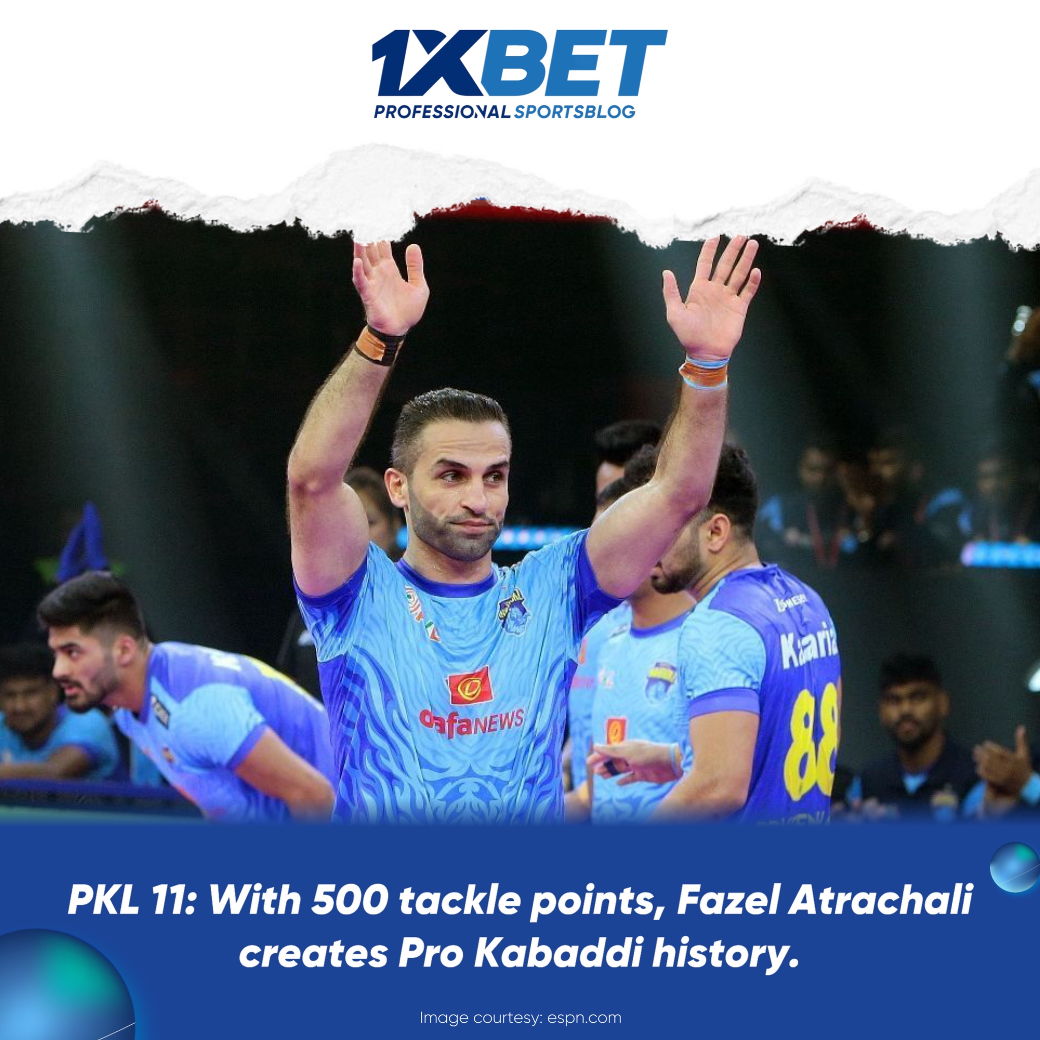 Fazel Atrachali Sets Record in Pro Kabaddi League History