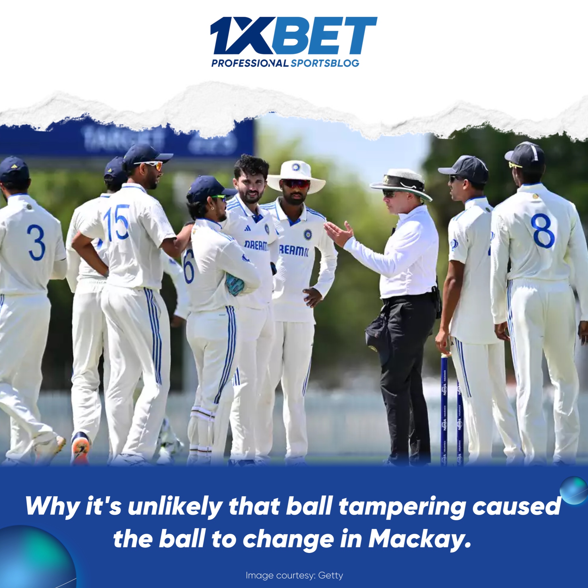 Ball-Change Controversy at Mackay Cricket Match