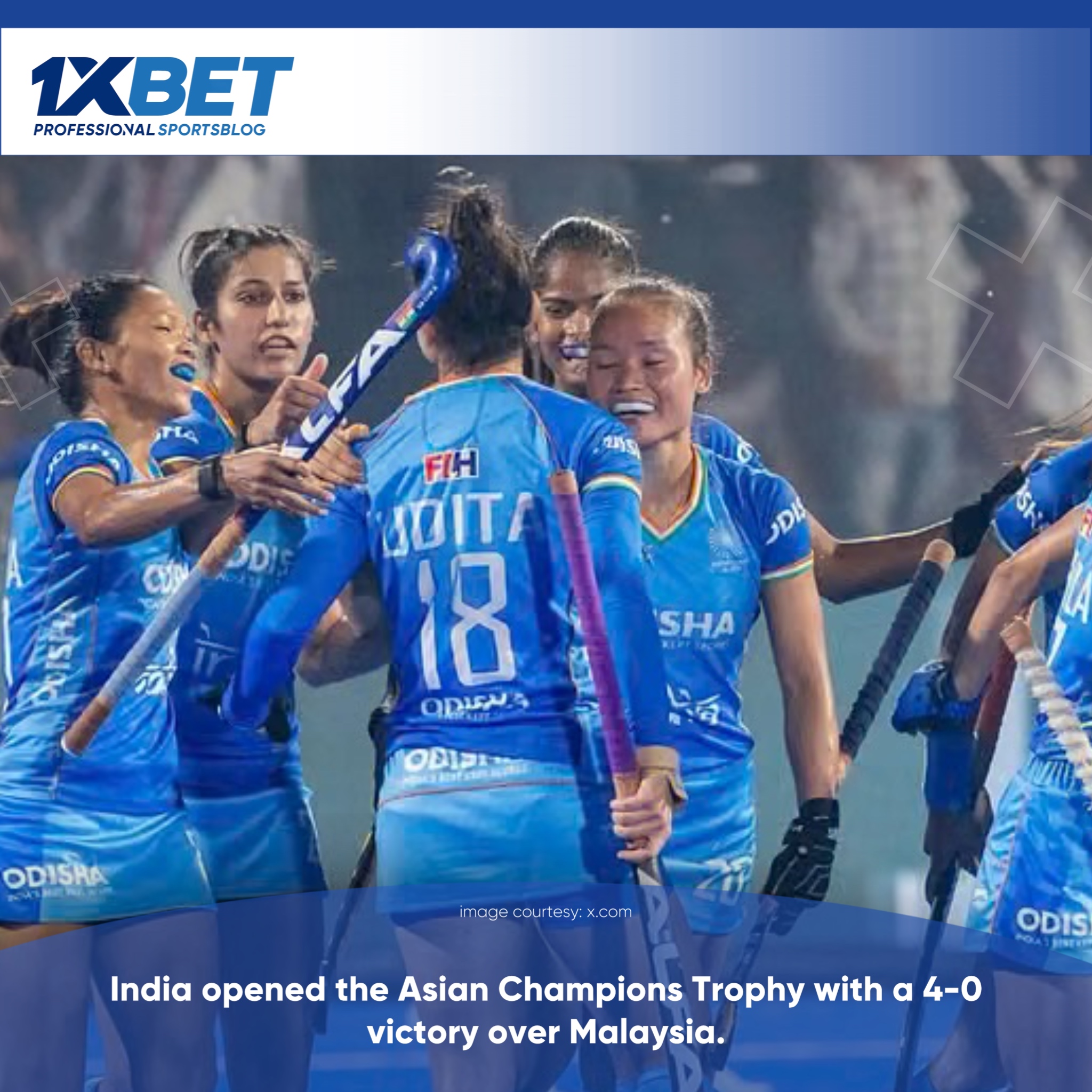 Dominant Indian Act in Asian Champions Trophy Opening