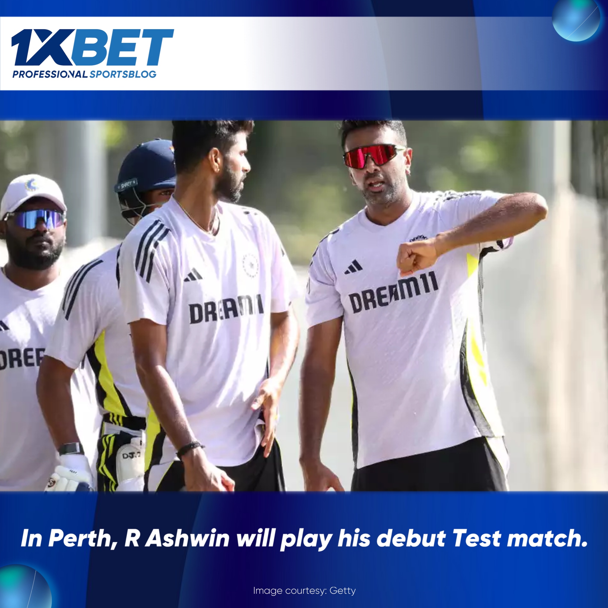 Ashwin Prepares for First Test Match in Perth